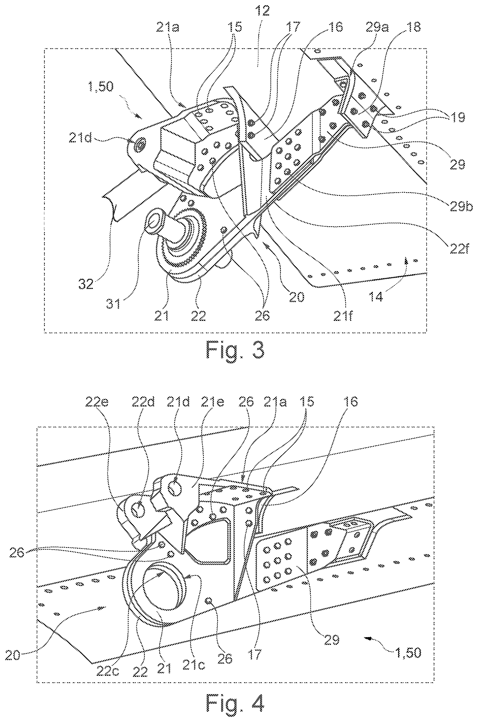 Patent US12377957 Figure 2 – Load introduction system and method for manufacturing a load introduction system