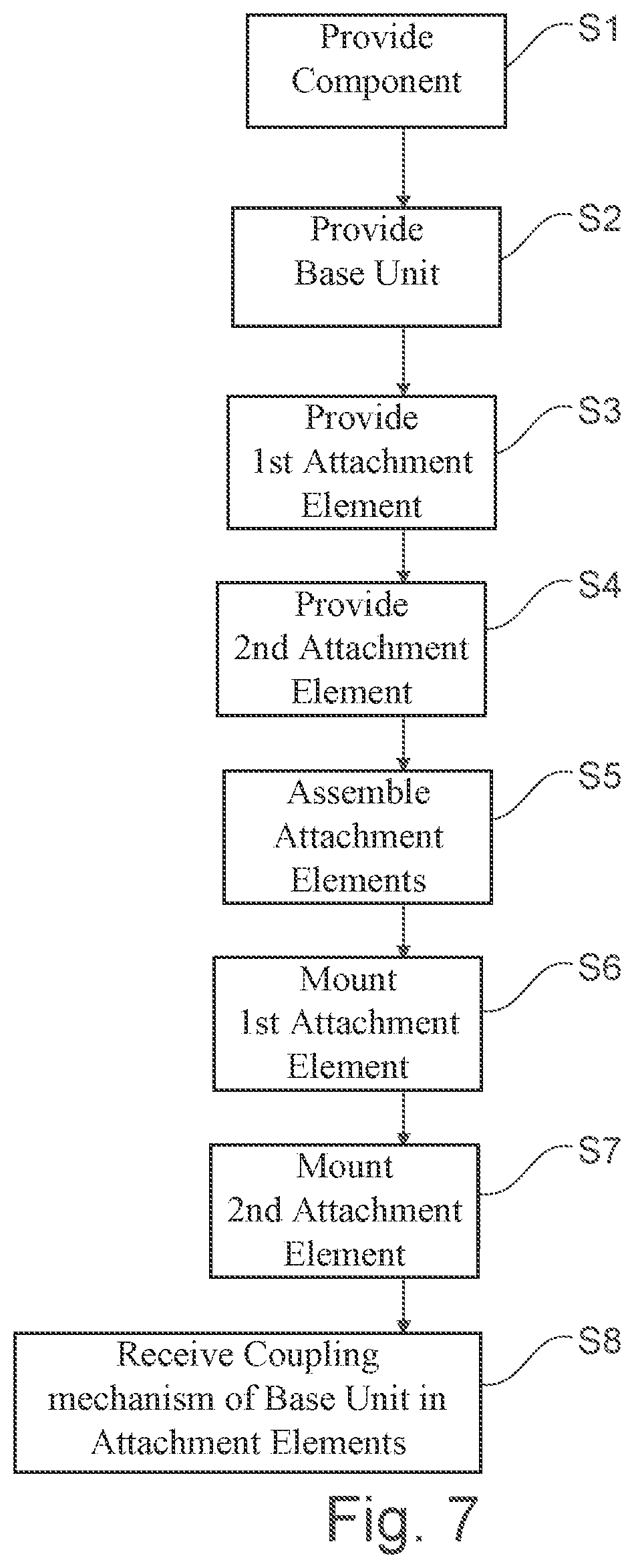 Patent US12377957 Figure 4 – Load introduction system and method for manufacturing a load introduction system
