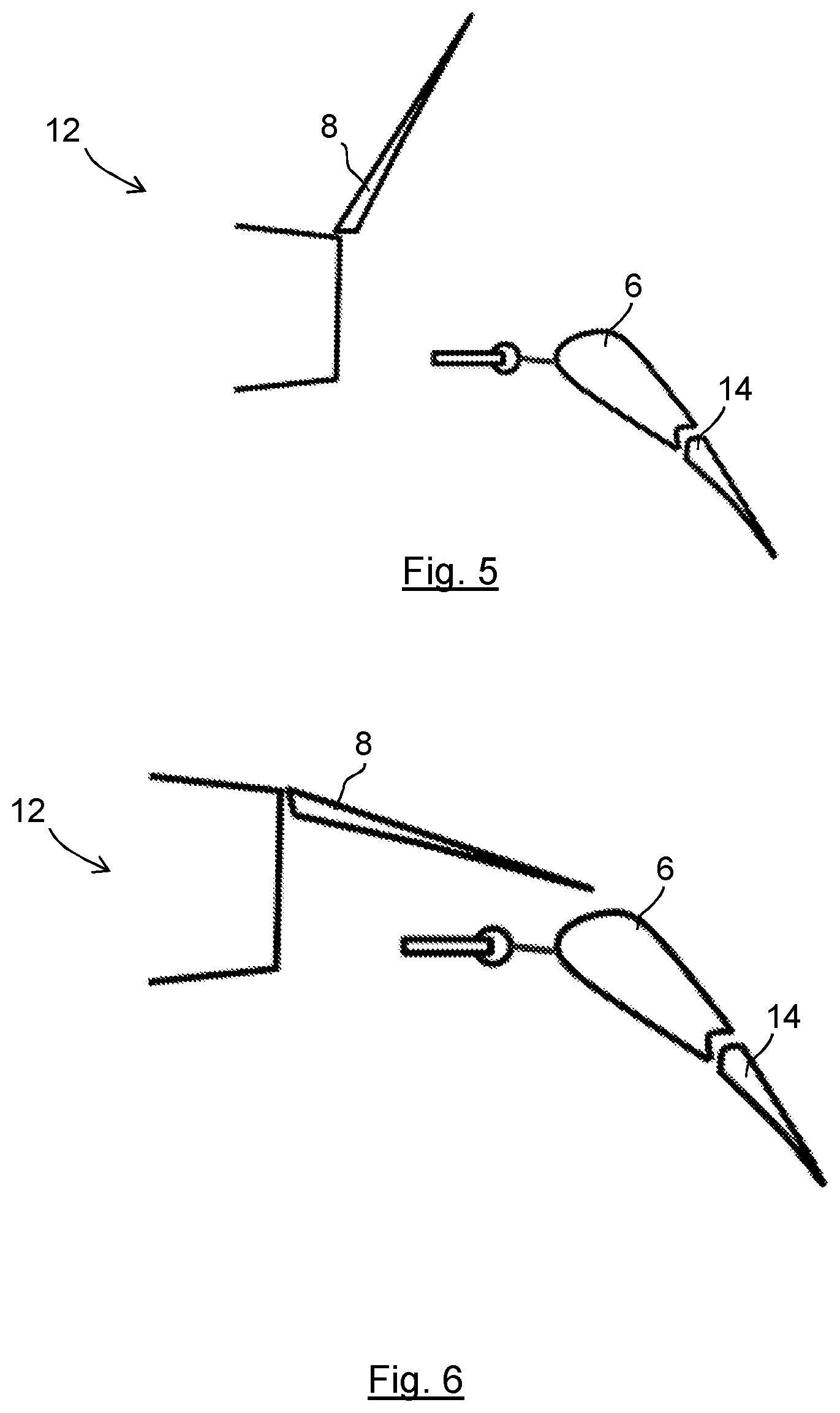 Patent US12377959 Figure 3 – Aircraft wing trailing edge device