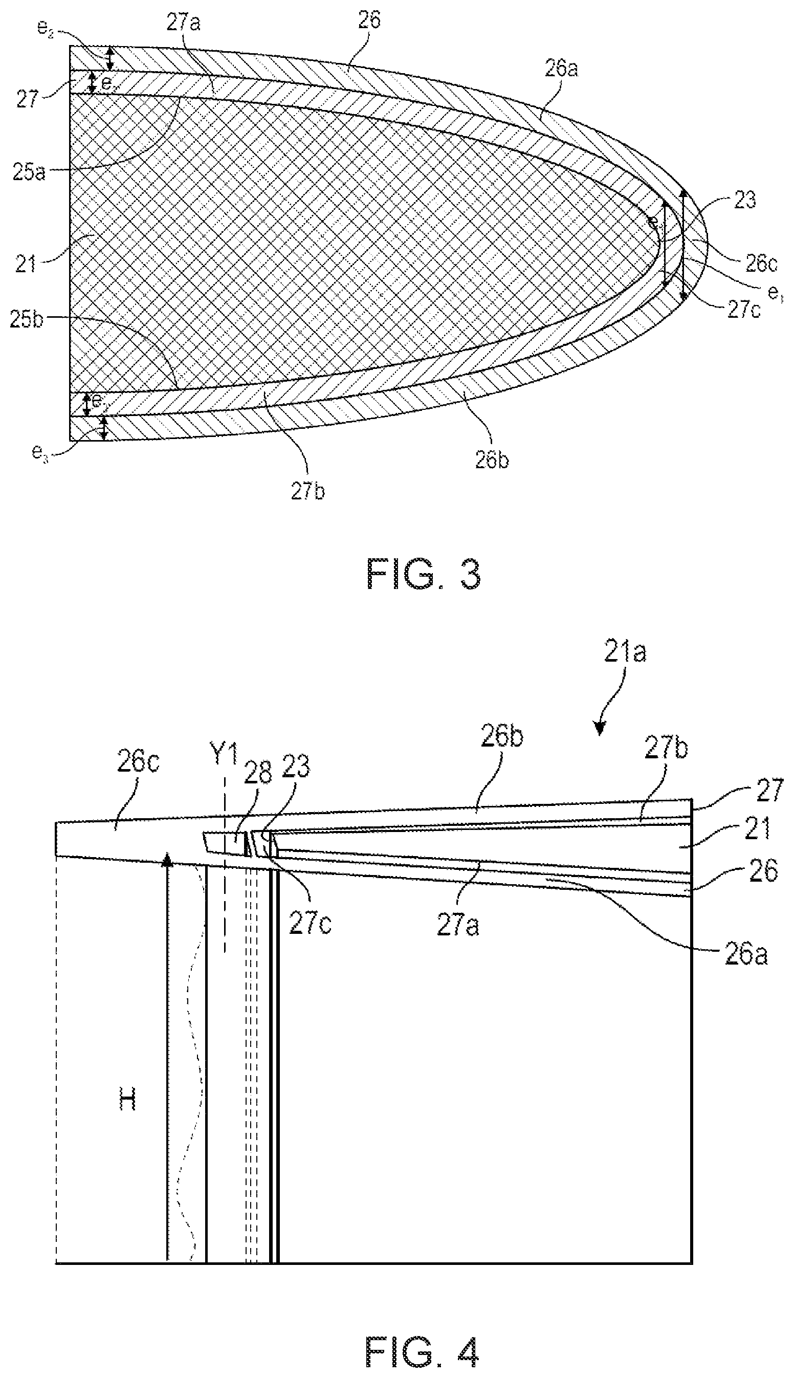 Patent US12377962 Figure 2 – Method for correcting the radial moment weight of a vane for an aircraft turbine engine