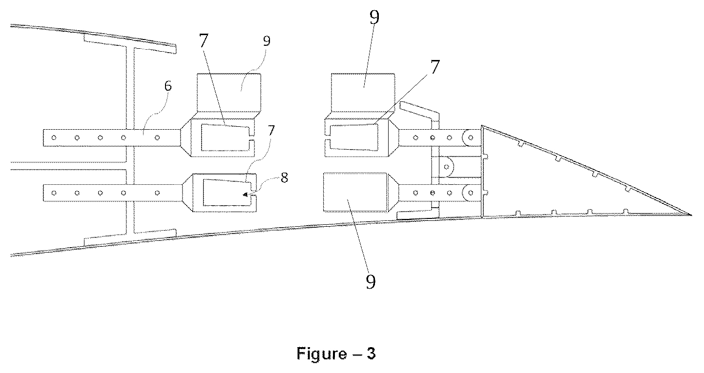 Patent US12377963 Figure 2 – Control surface system with actuator made of electroactive material