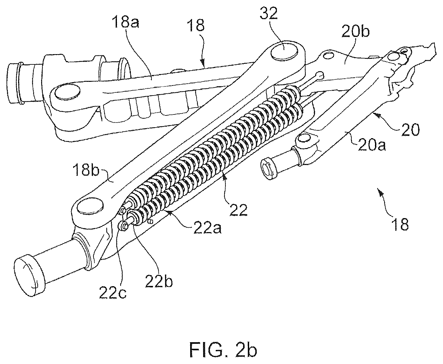 Patent US12377966 Figure 3 – Aircraft landing gear assembly
