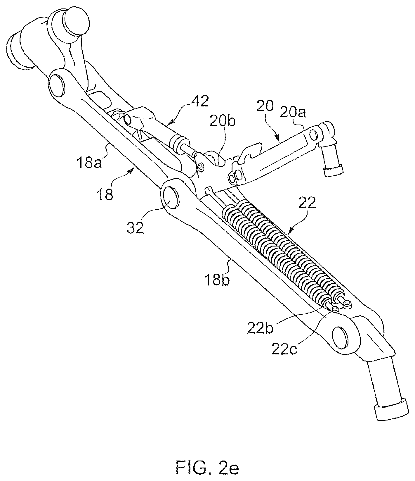 Patent US12377966 Figure 6 – Aircraft landing gear assembly