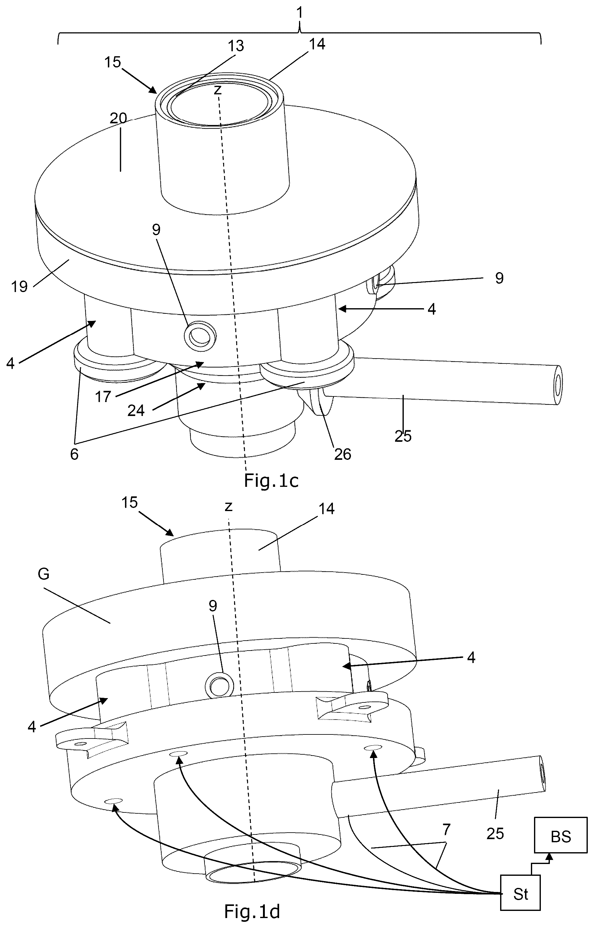Patent US12377971 Figure 2 – Drive unit with gear mechanism and electric drive for a main rotor of a rotary wing craft