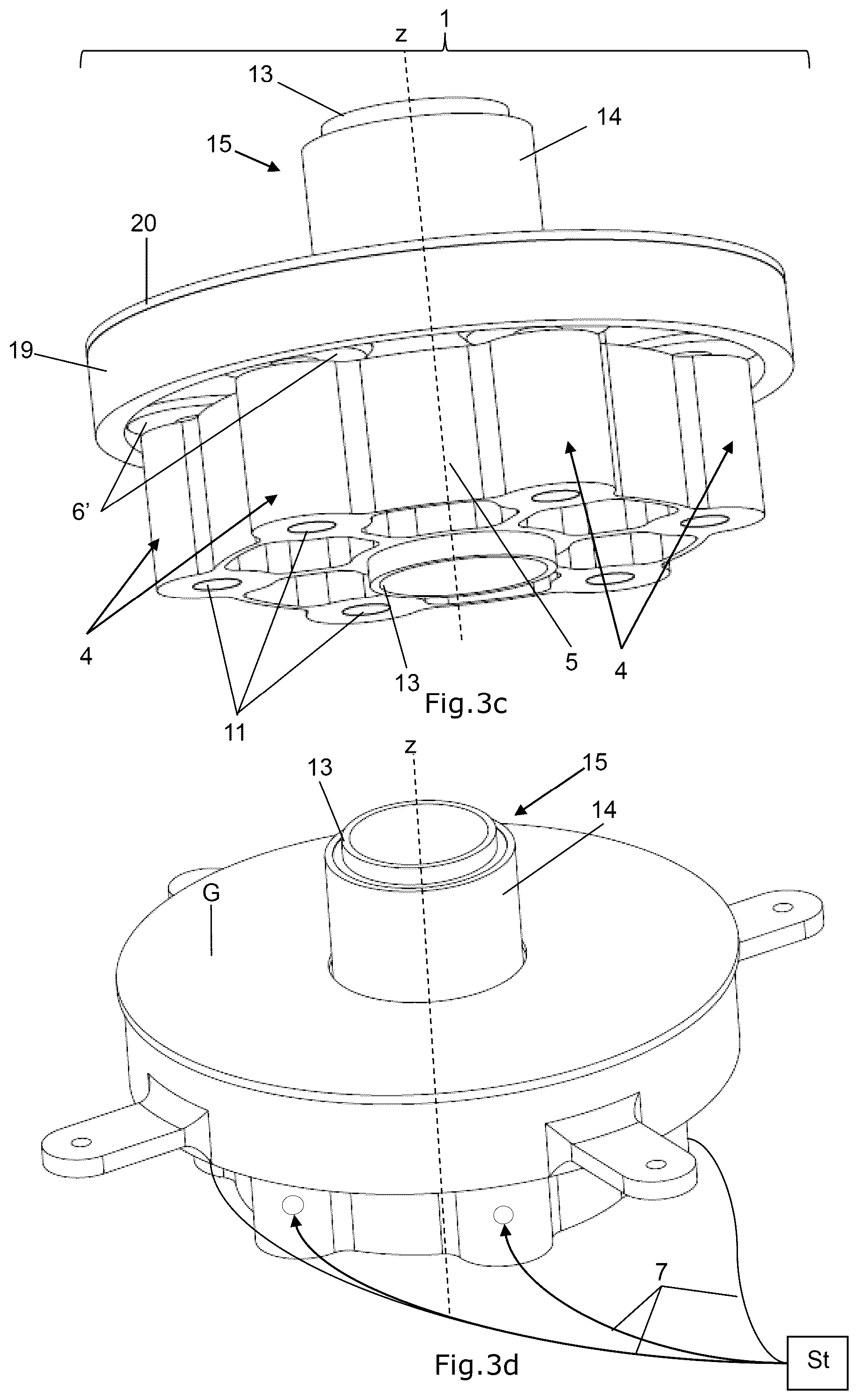 Patent US12377971 Figure 6 – Drive unit with gear mechanism and electric drive for a main rotor of a rotary wing craft