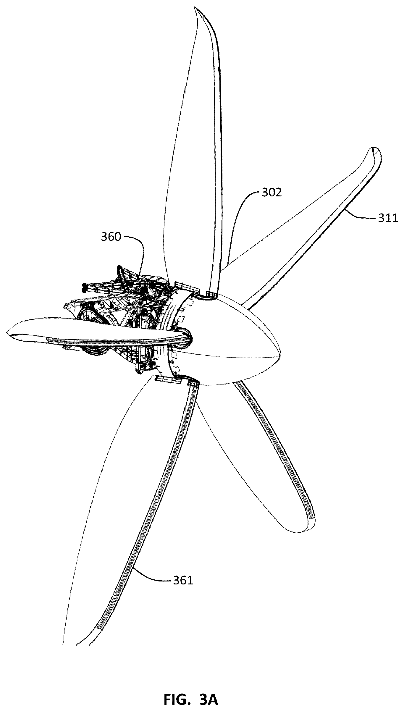 Patent US12377976 Figure 3 – Rotor assembly deployment mechanism and aircraft using same