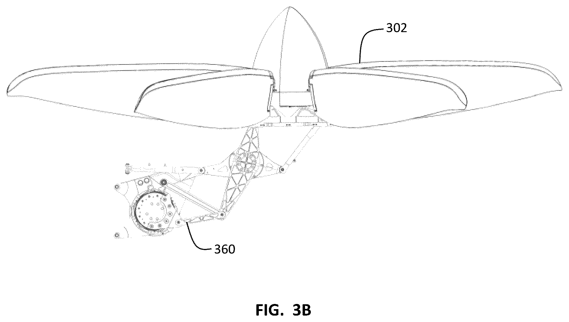 Patent US12377976 Figure 4 – Rotor assembly deployment mechanism and aircraft using same