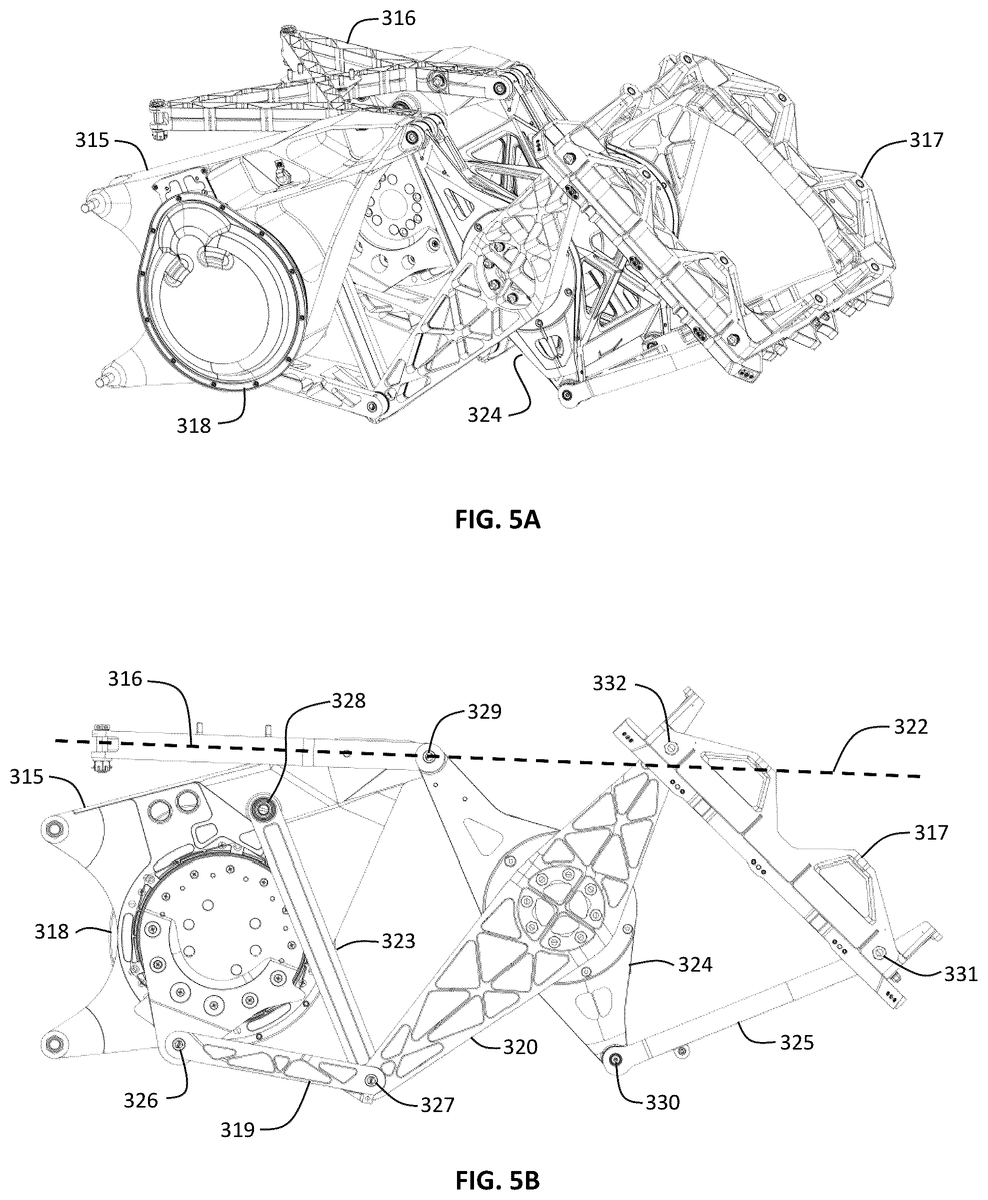 Patent US12377976 Figure 8 – Rotor assembly deployment mechanism and aircraft using same