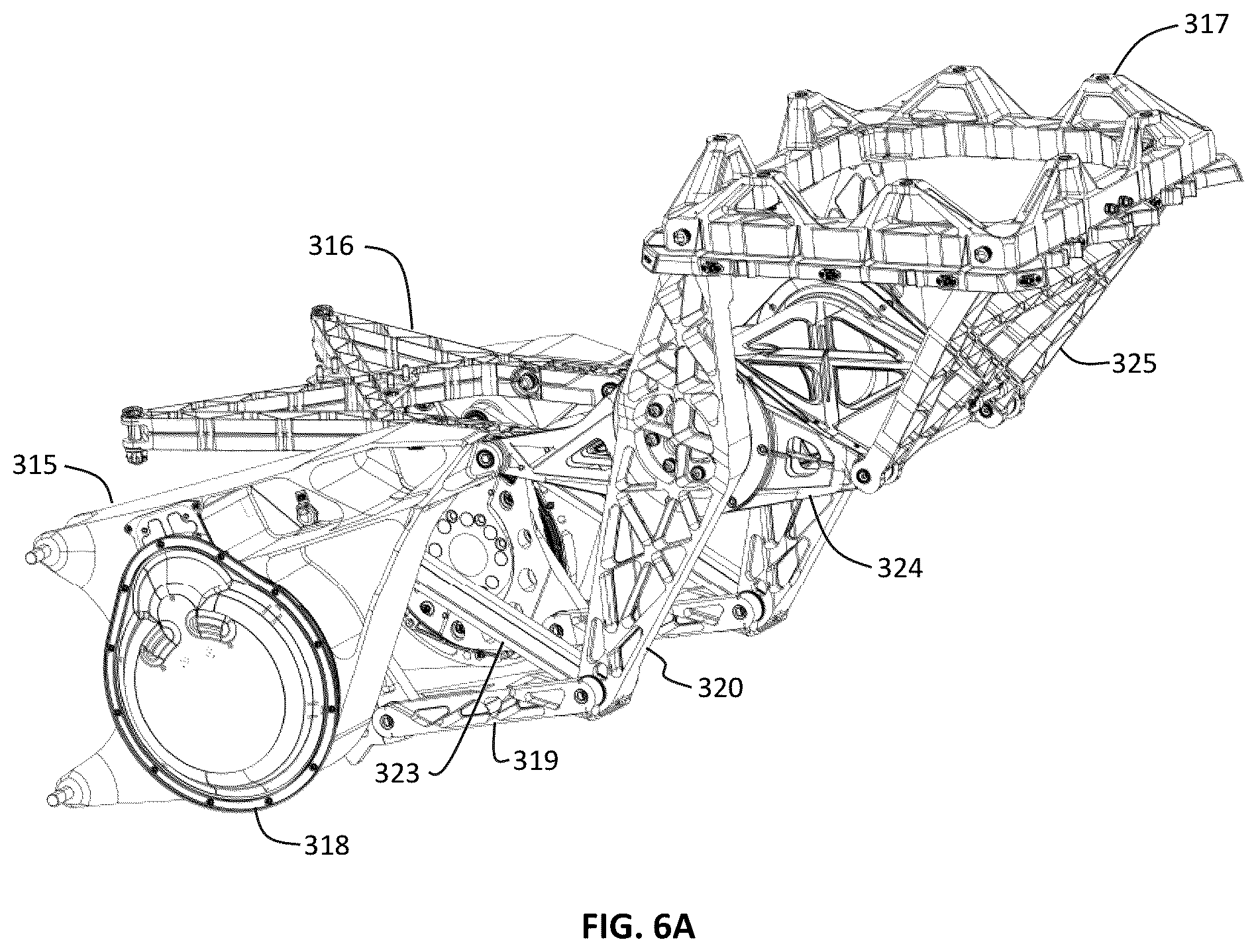 Patent US12377976 Figure 10 – Rotor assembly deployment mechanism and aircraft using same