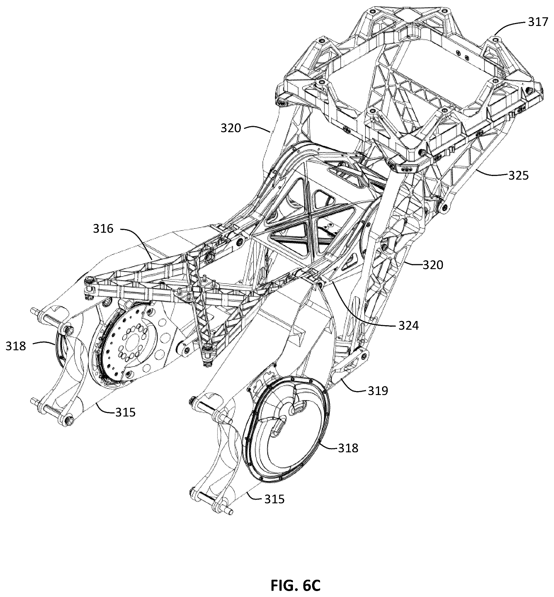 Patent US12377976 Figure 12 – Rotor assembly deployment mechanism and aircraft using same