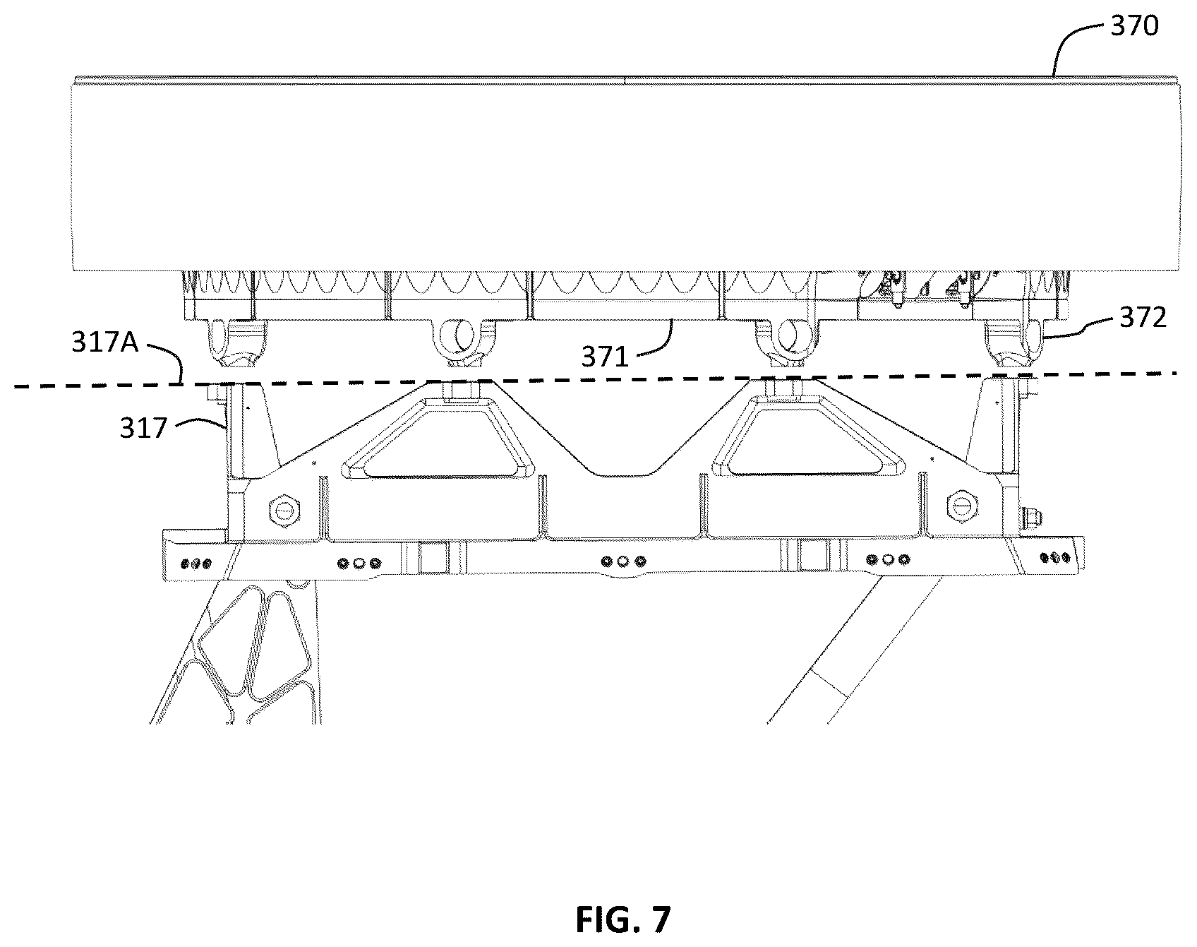 Patent US12377976 Figure 13 – Rotor assembly deployment mechanism and aircraft using same