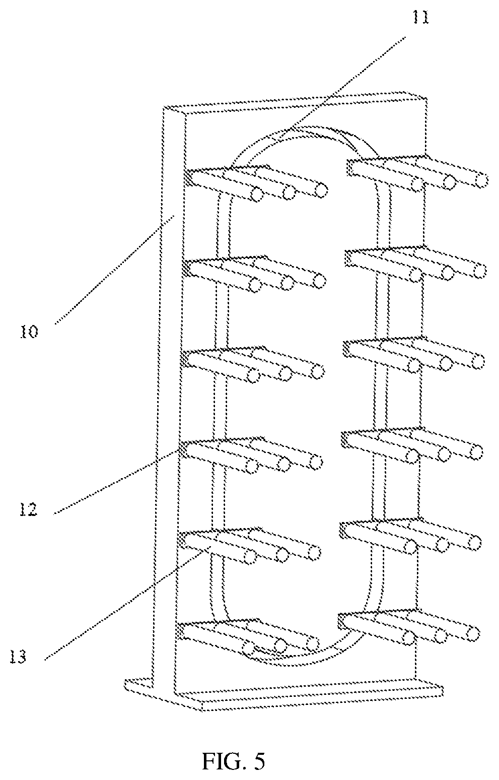 Patent US12377979 Figure 5 – Unmanned food delivery device in cabin and application method thereof