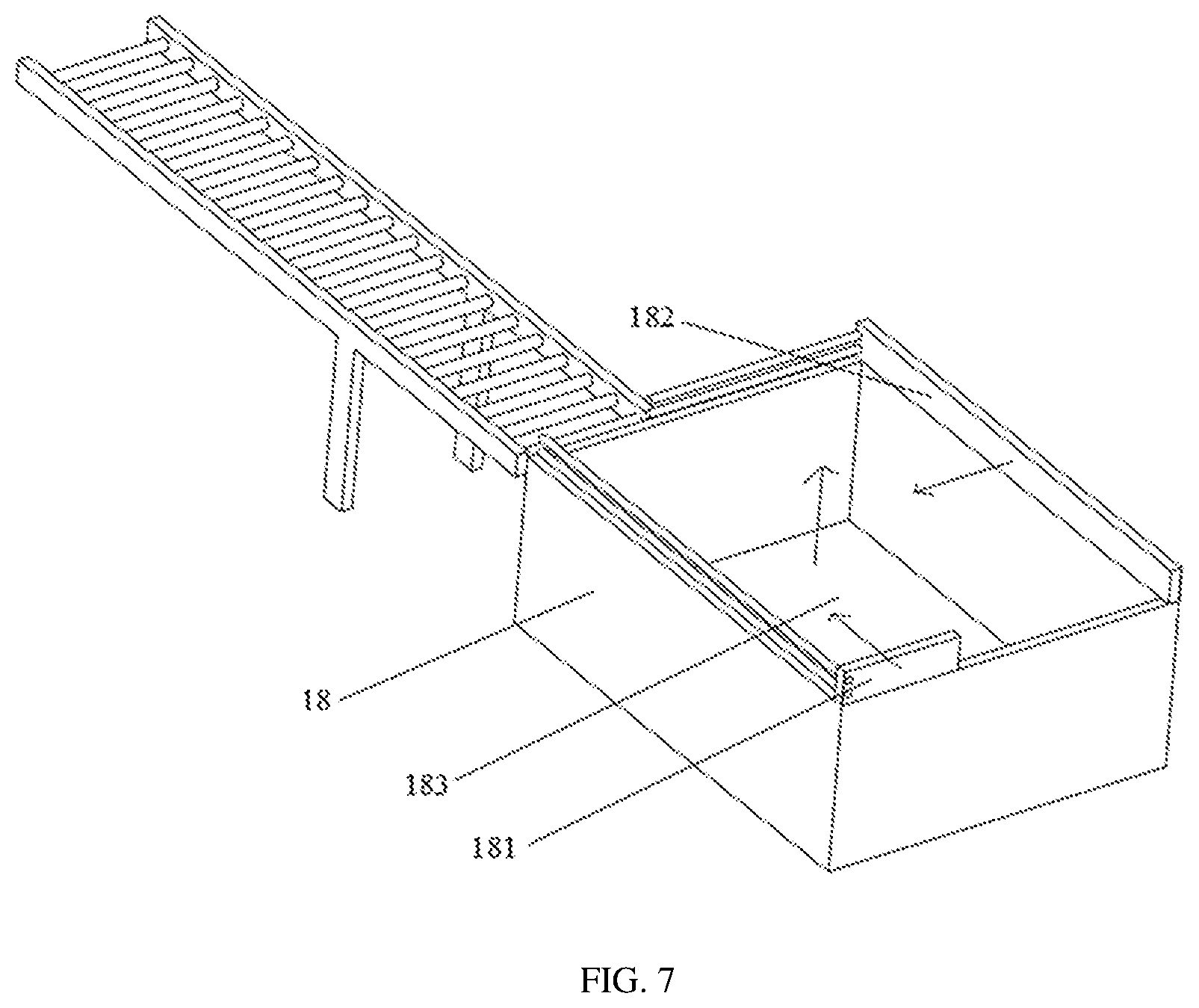 Patent US12377979 Figure 7 – Unmanned food delivery device in cabin and application method thereof