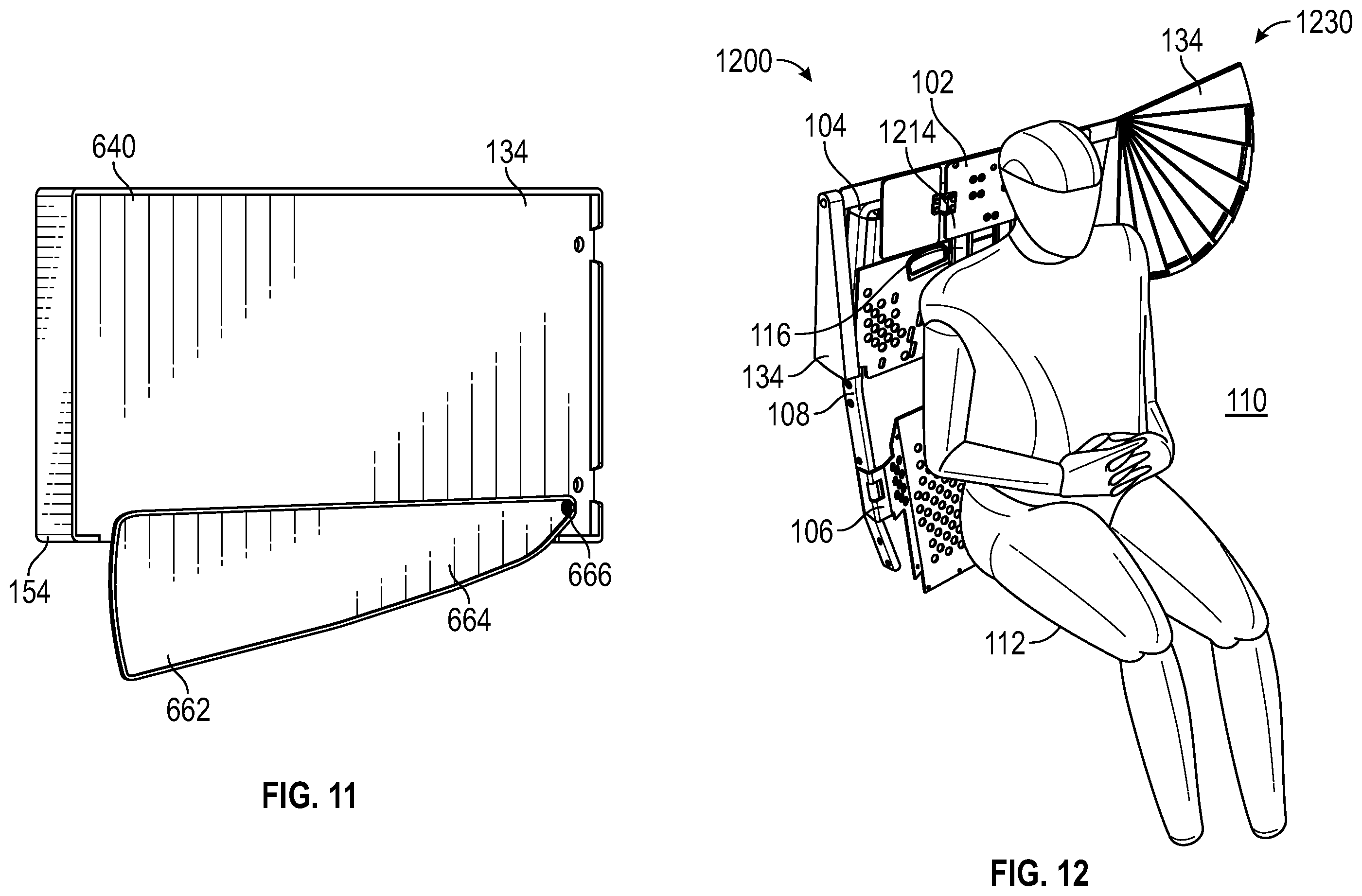 Patent US12377980 Figure 6 – Passenger seat headrest divider assembly