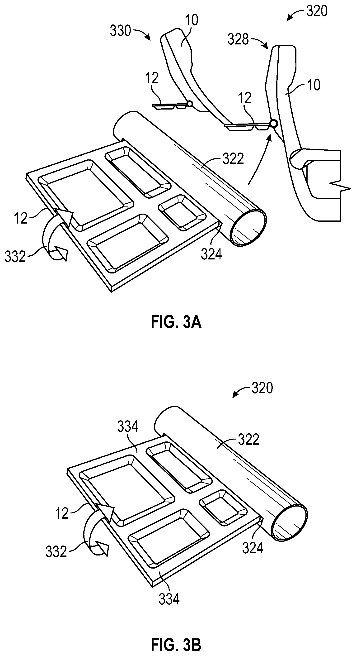 Patent US12377982 Figure 2 – Aircraft seat design with mountable food tray