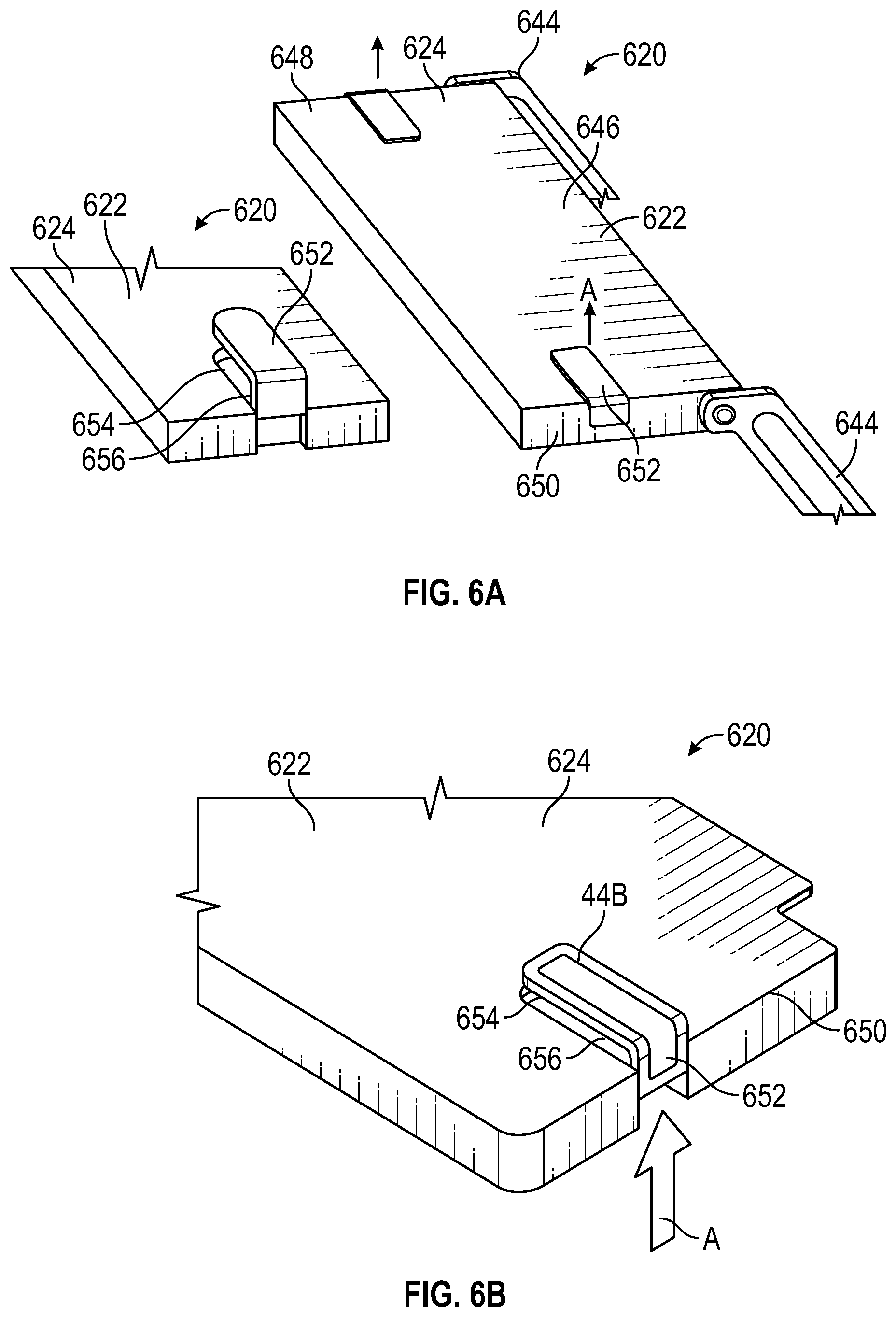 Patent US12377982 Figure 5 – Aircraft seat design with mountable food tray