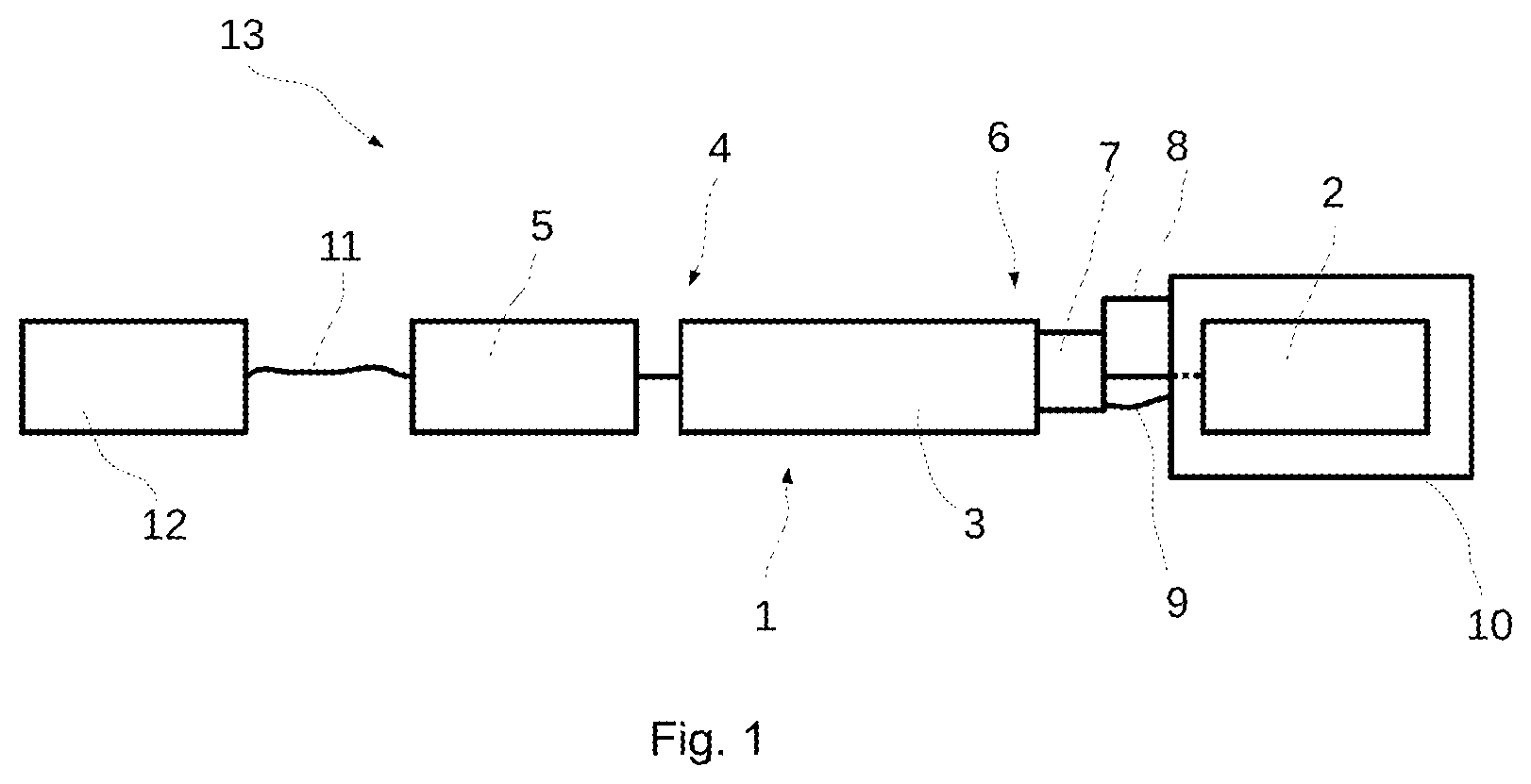 Patent US12377991 — Device and method for delaying the opening of a parachute and a parachute system — Figure 1