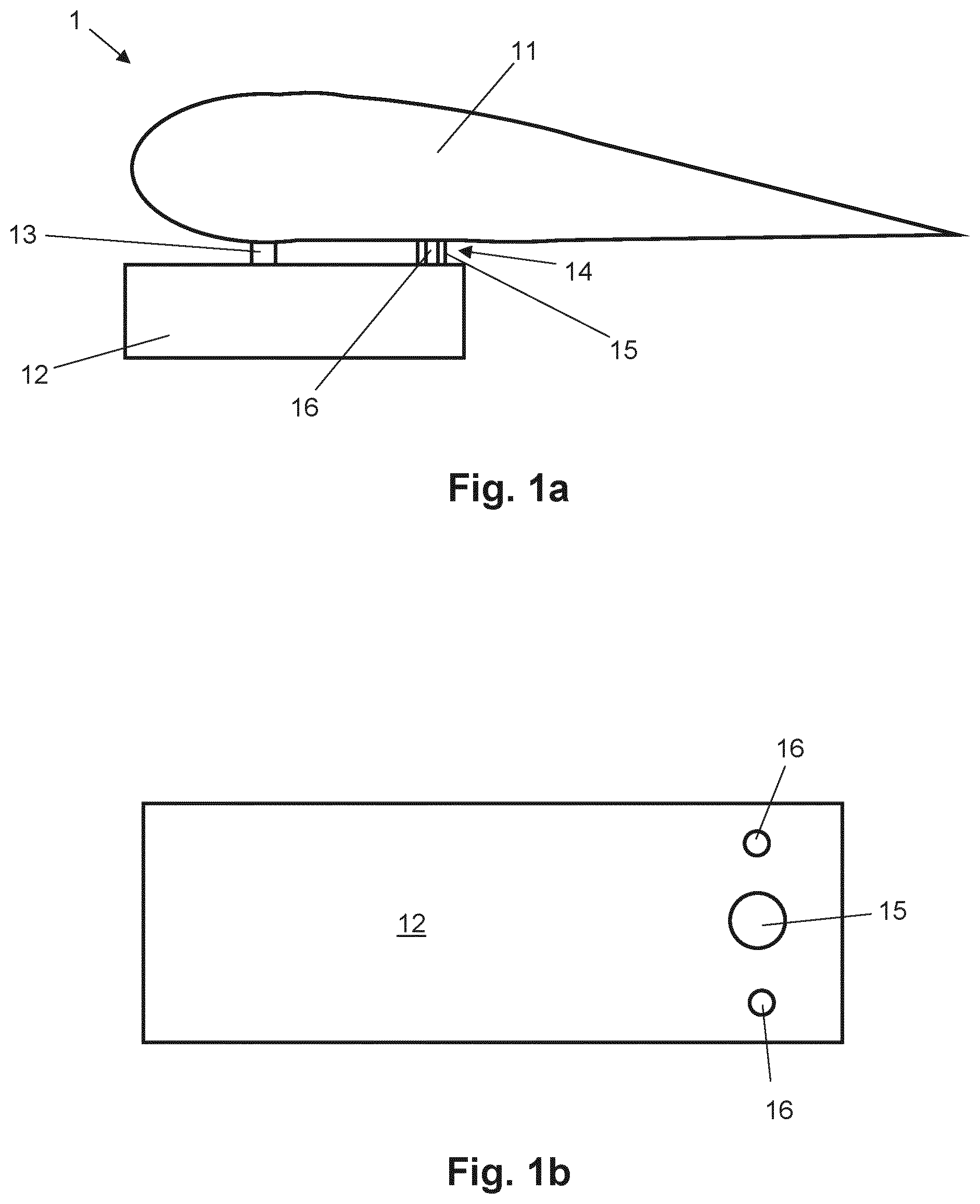 Patent US12377992 Figure 1 – Aircraft wing-pylon connection