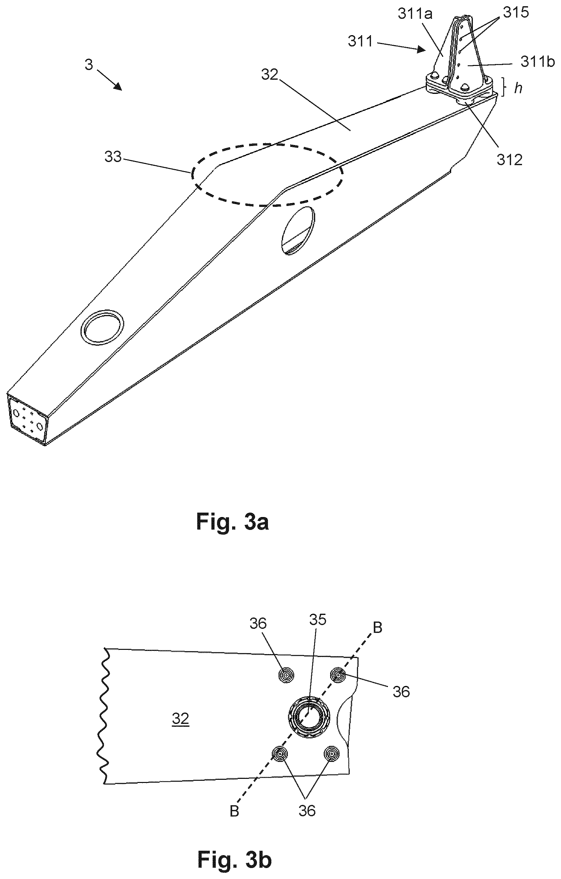 Patent US12377992 Figure 3 – Aircraft wing-pylon connection