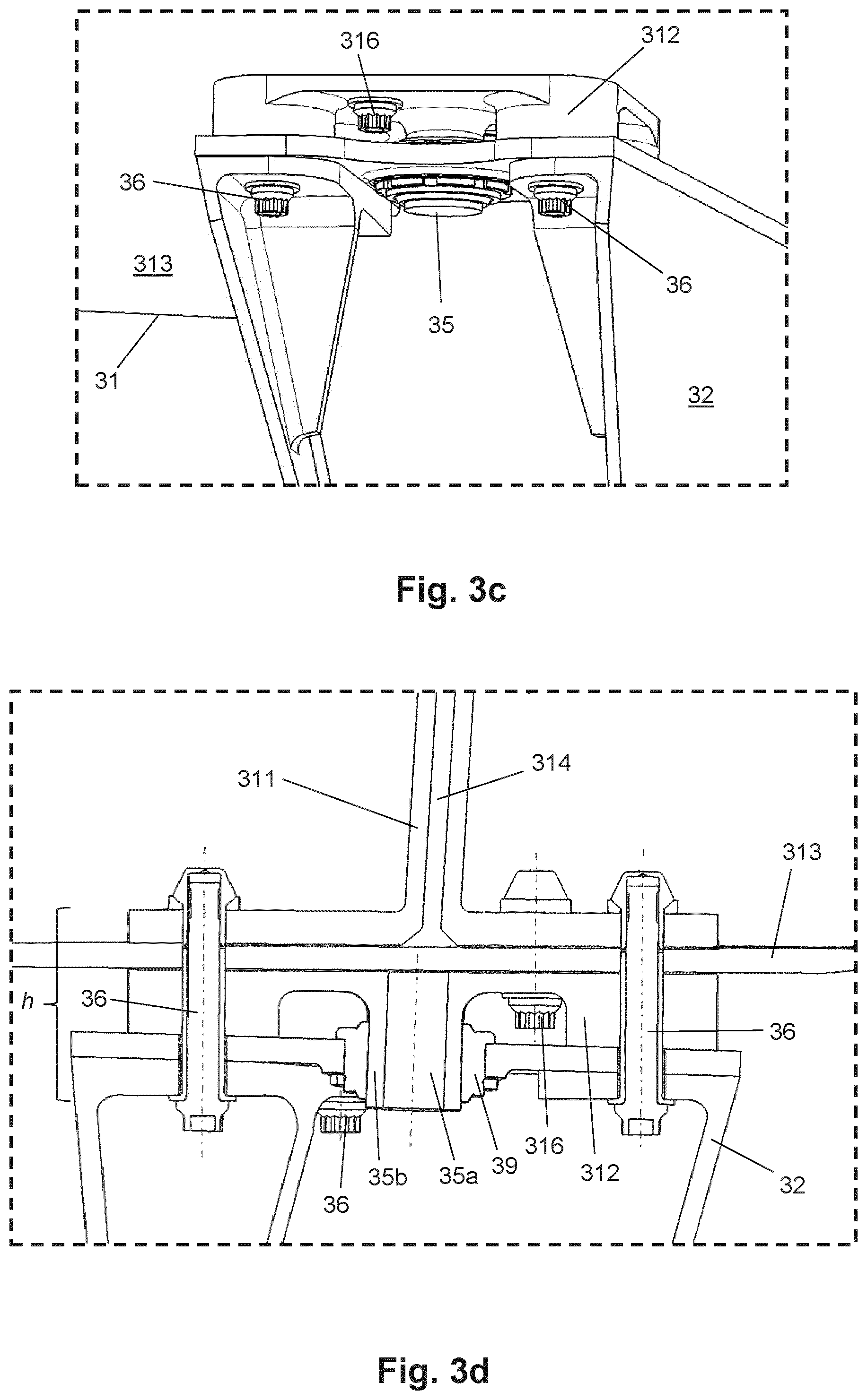Patent US12377992 Figure 4 – Aircraft wing-pylon connection
