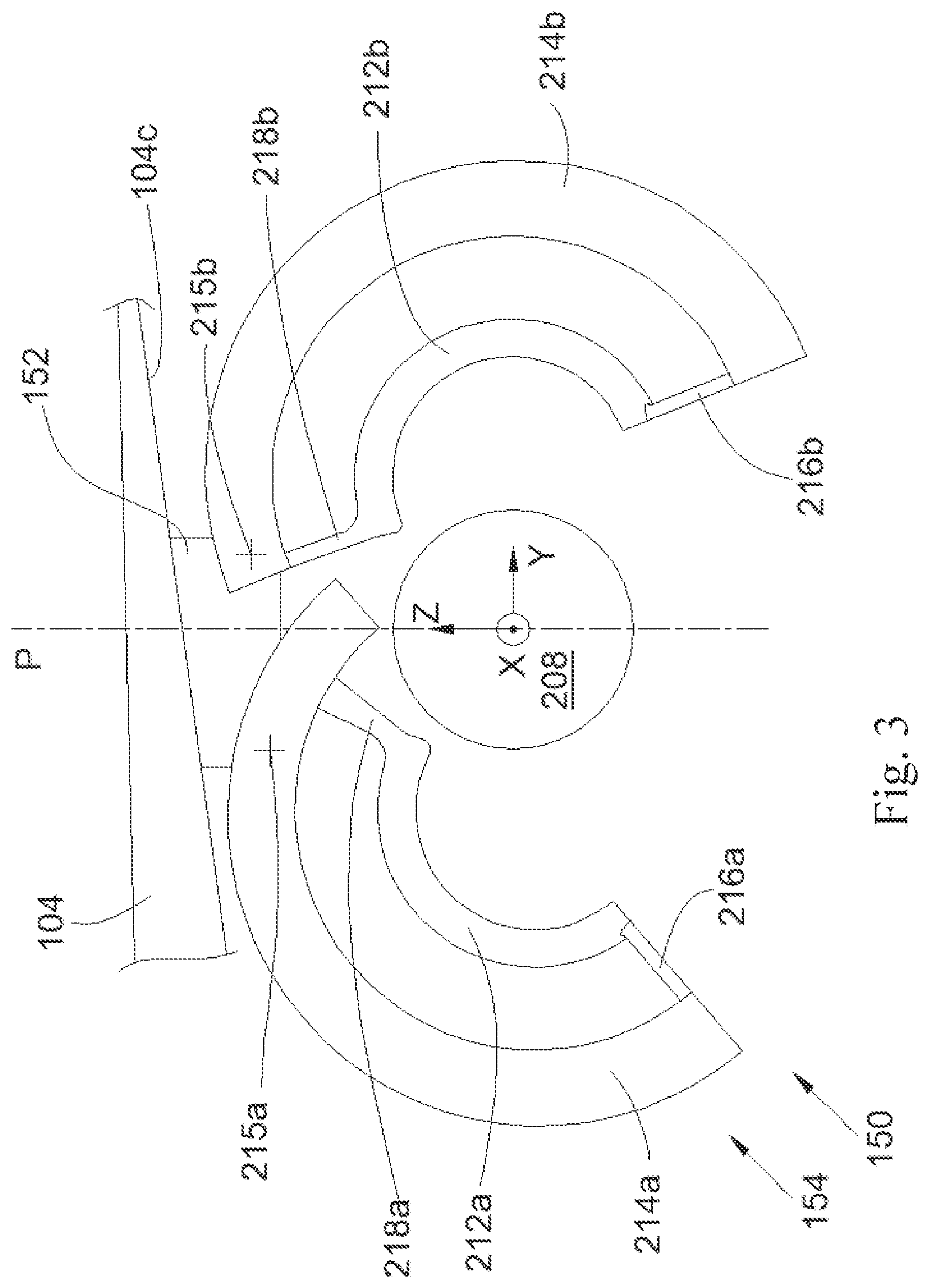Patent US12377997 Figure 3 – Propulsion system of an aircraft, having an asymmetrical nacelle