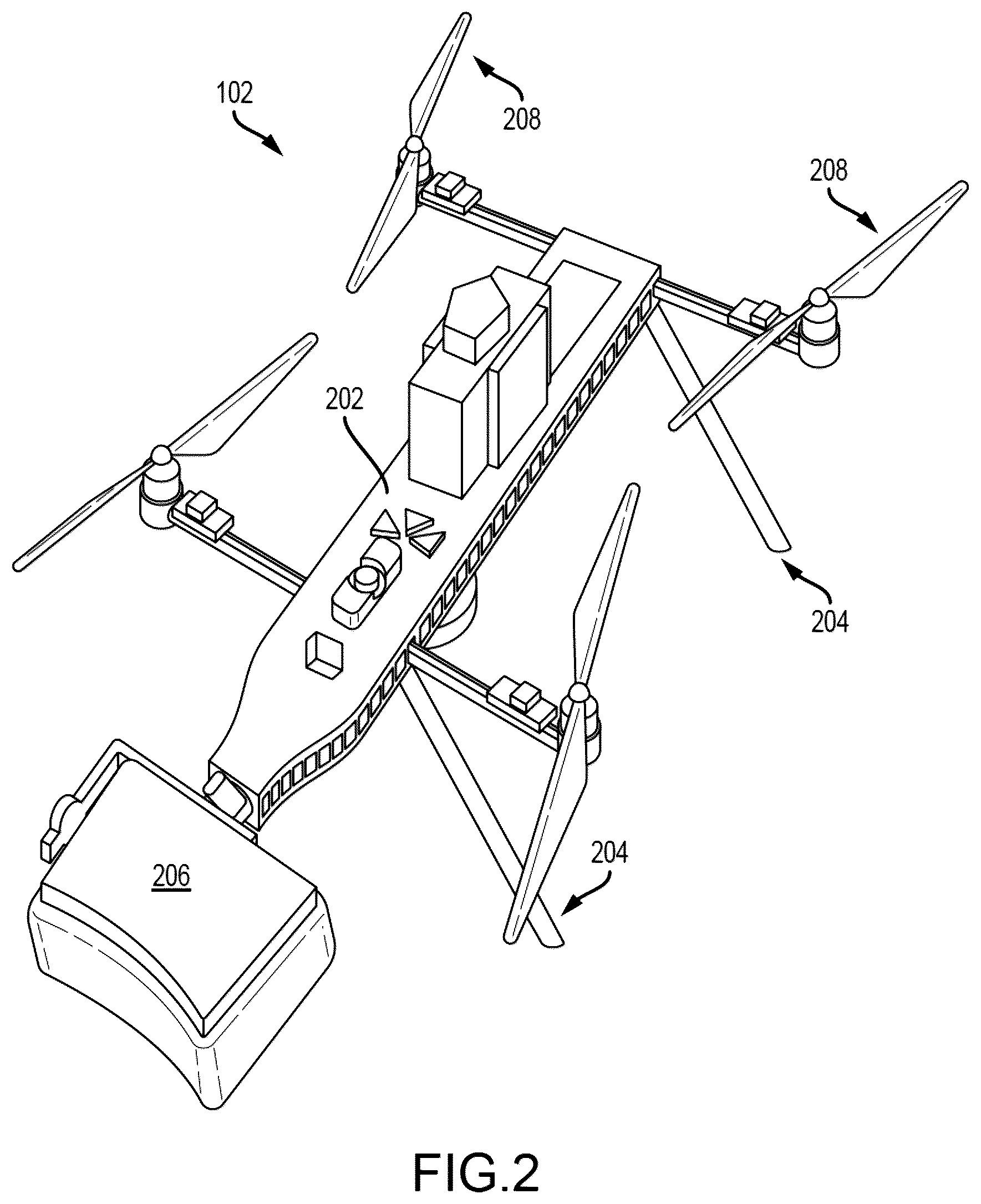 Patent US12378004 Figure 2 – UAV-based aviation inspection systems and related methods