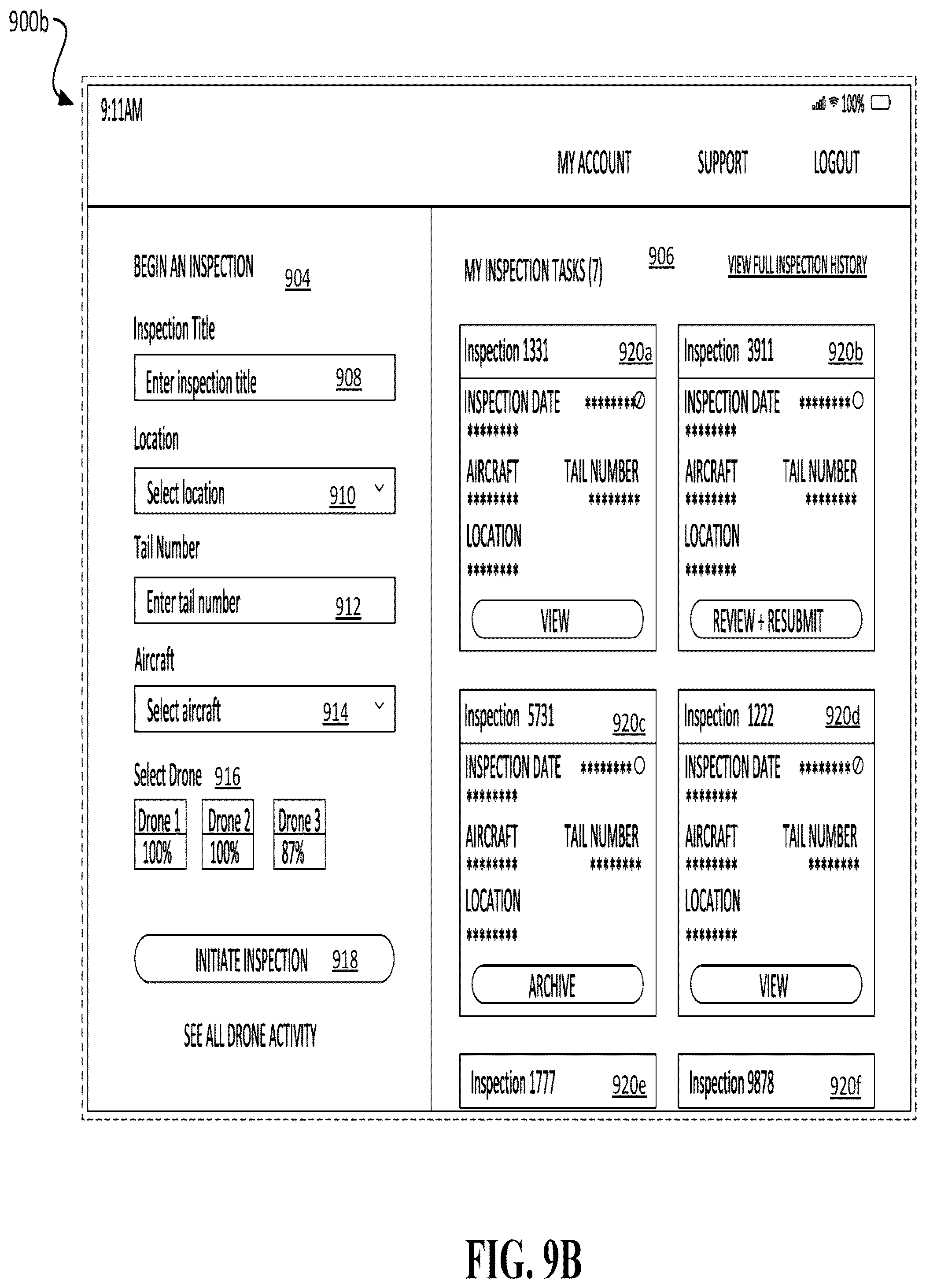 Patent US12378004 Figure 11 – UAV-based aviation inspection systems and related methods