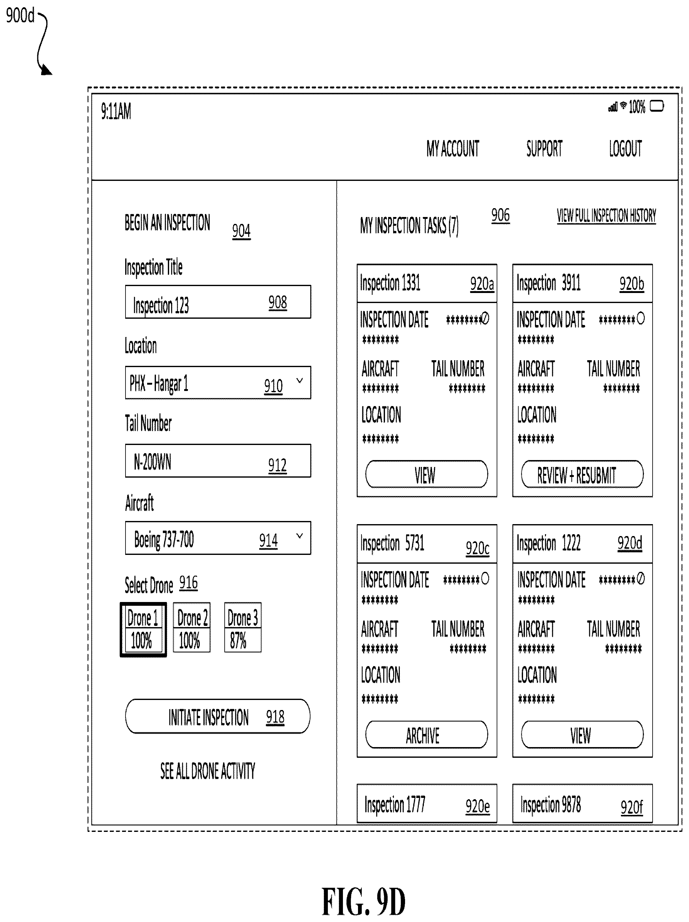 Patent US12378004 Figure 13 – UAV-based aviation inspection systems and related methods