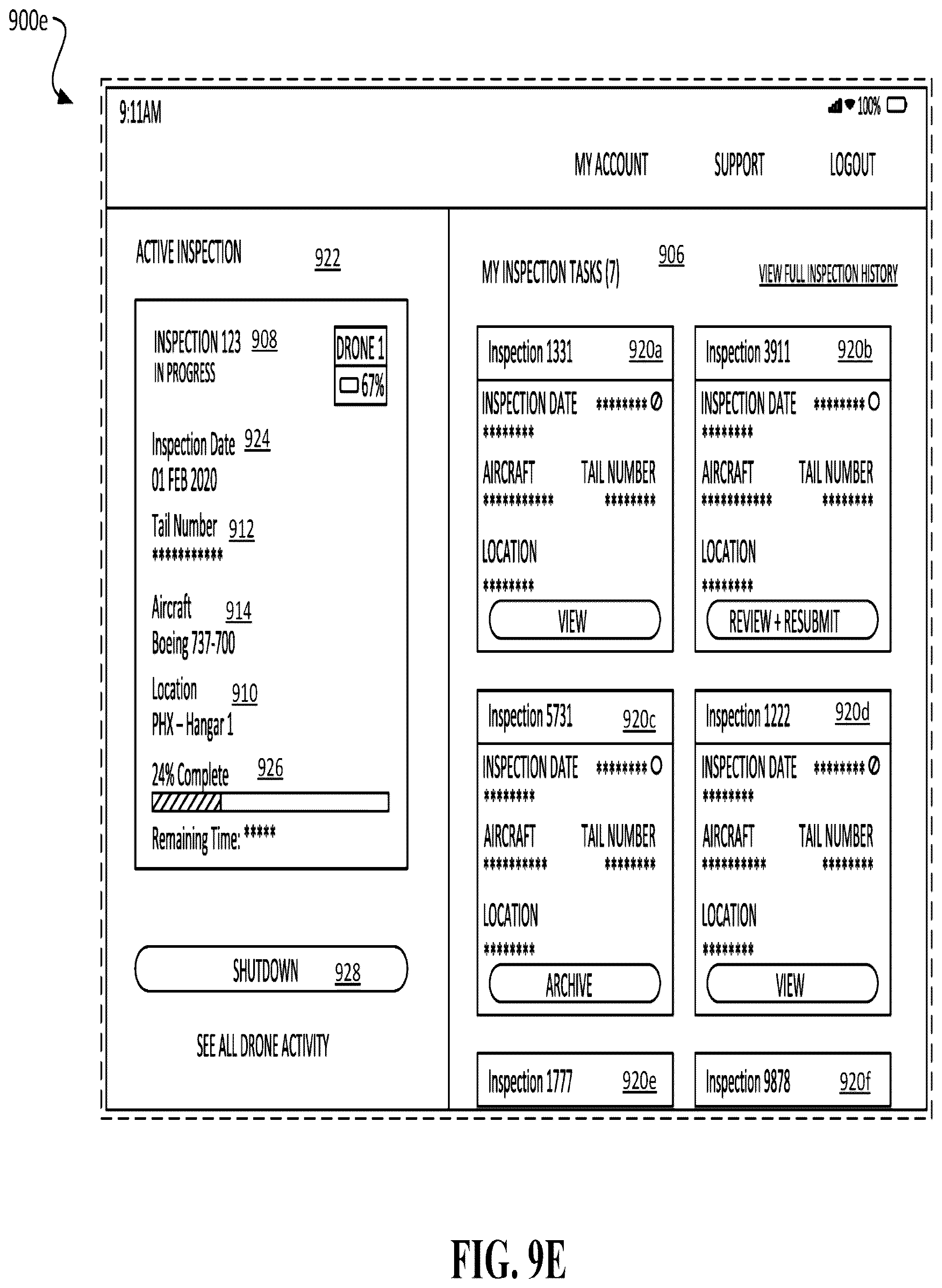 Patent US12378004 Figure 14 – UAV-based aviation inspection systems and related methods