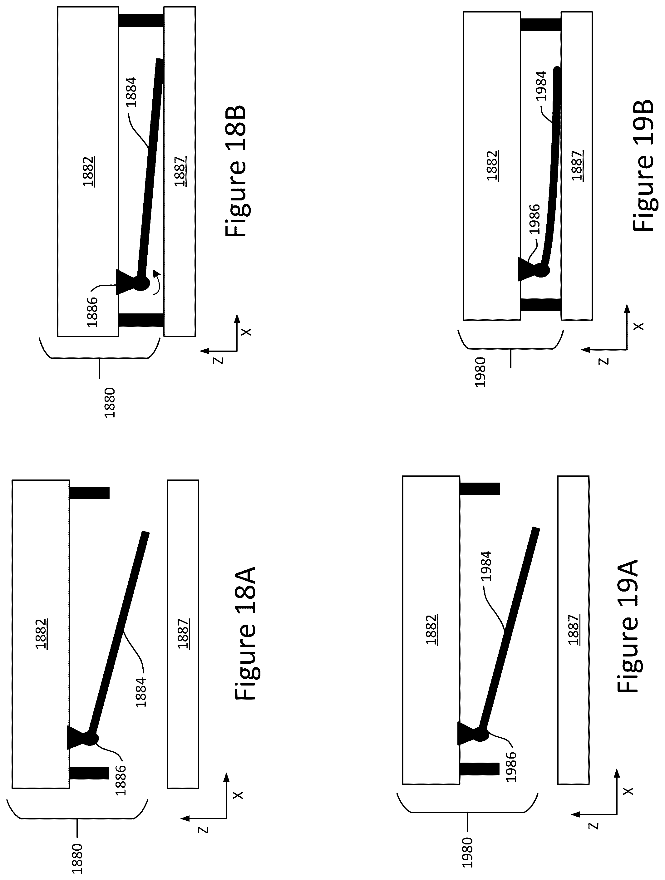 Patent US12378008 Figure 14 – Solar array spring elements for stacking spacecraft
