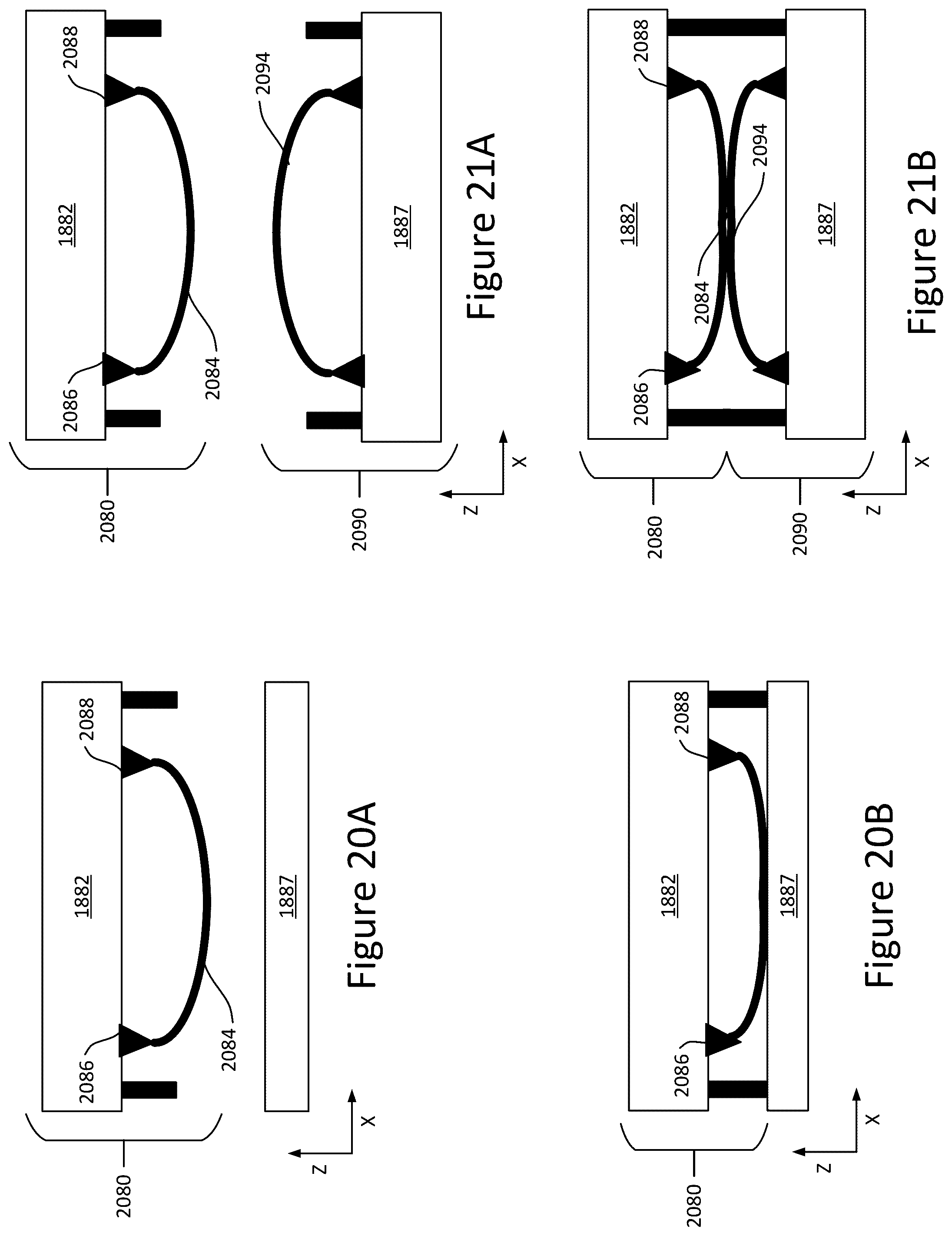 Patent US12378008 Figure 15 – Solar array spring elements for stacking spacecraft