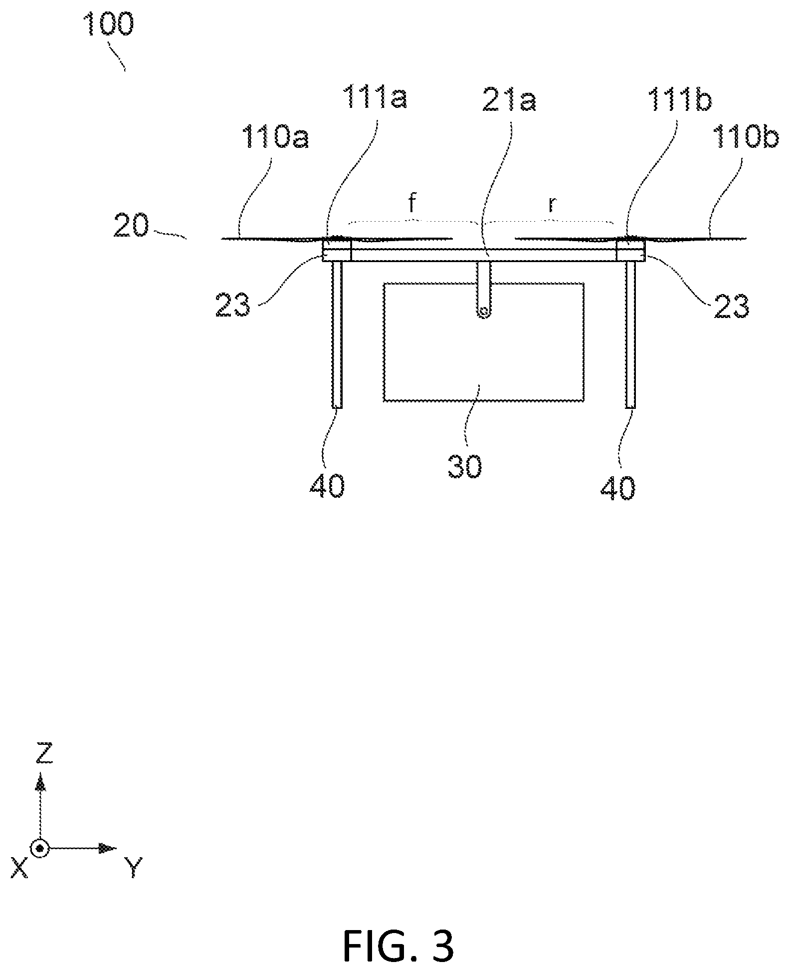 Patent US12378012 Figure 3 – Aerial vehicle