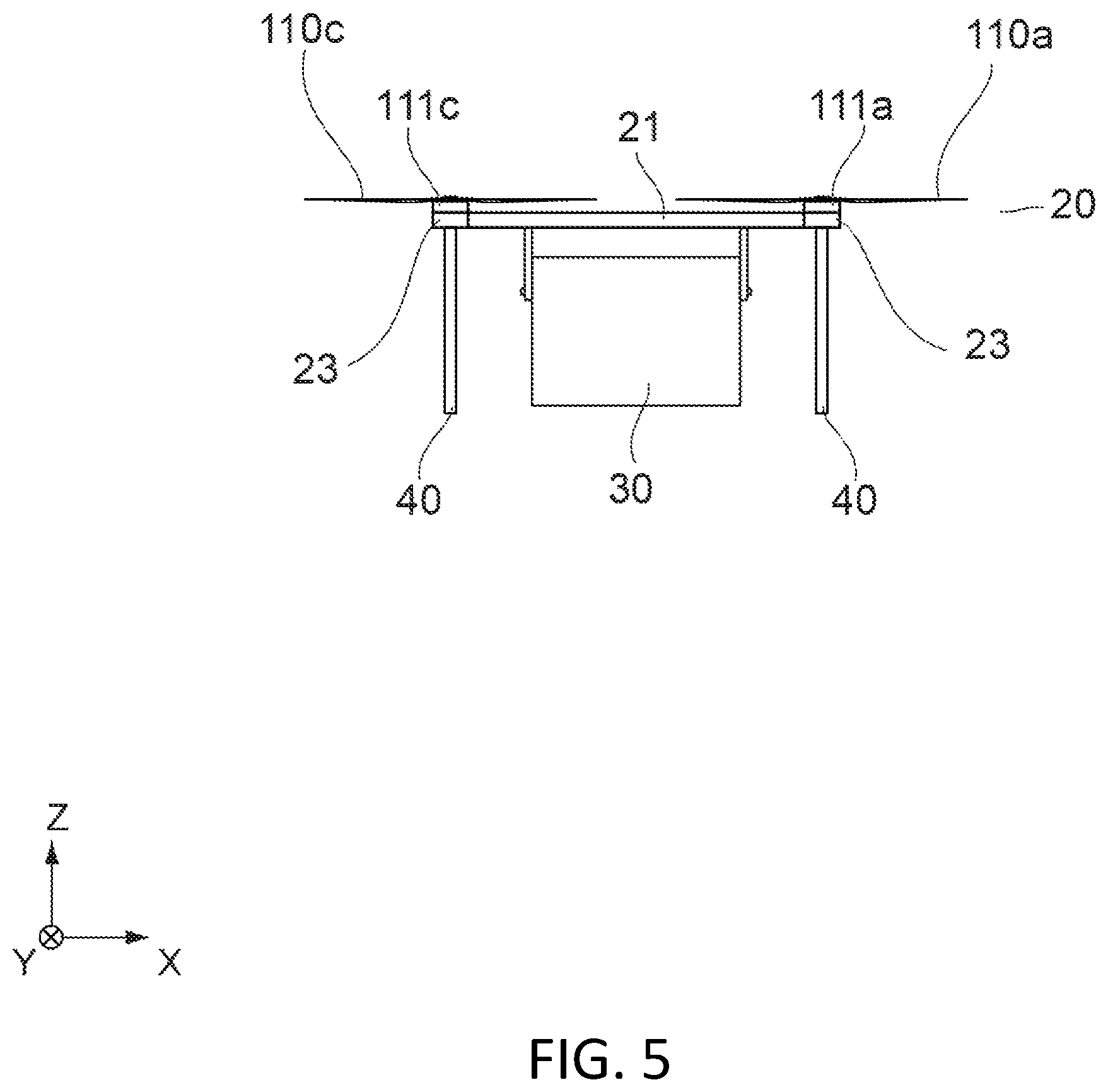 Patent US12378012 Figure 5 – Aerial vehicle