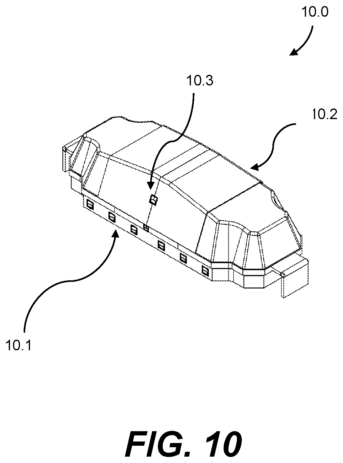 Patent US12378014 Figure 10 – Modular apparatus, design, concept for modules, connection, attachment and capability adding structural add ons for vehicles, structures