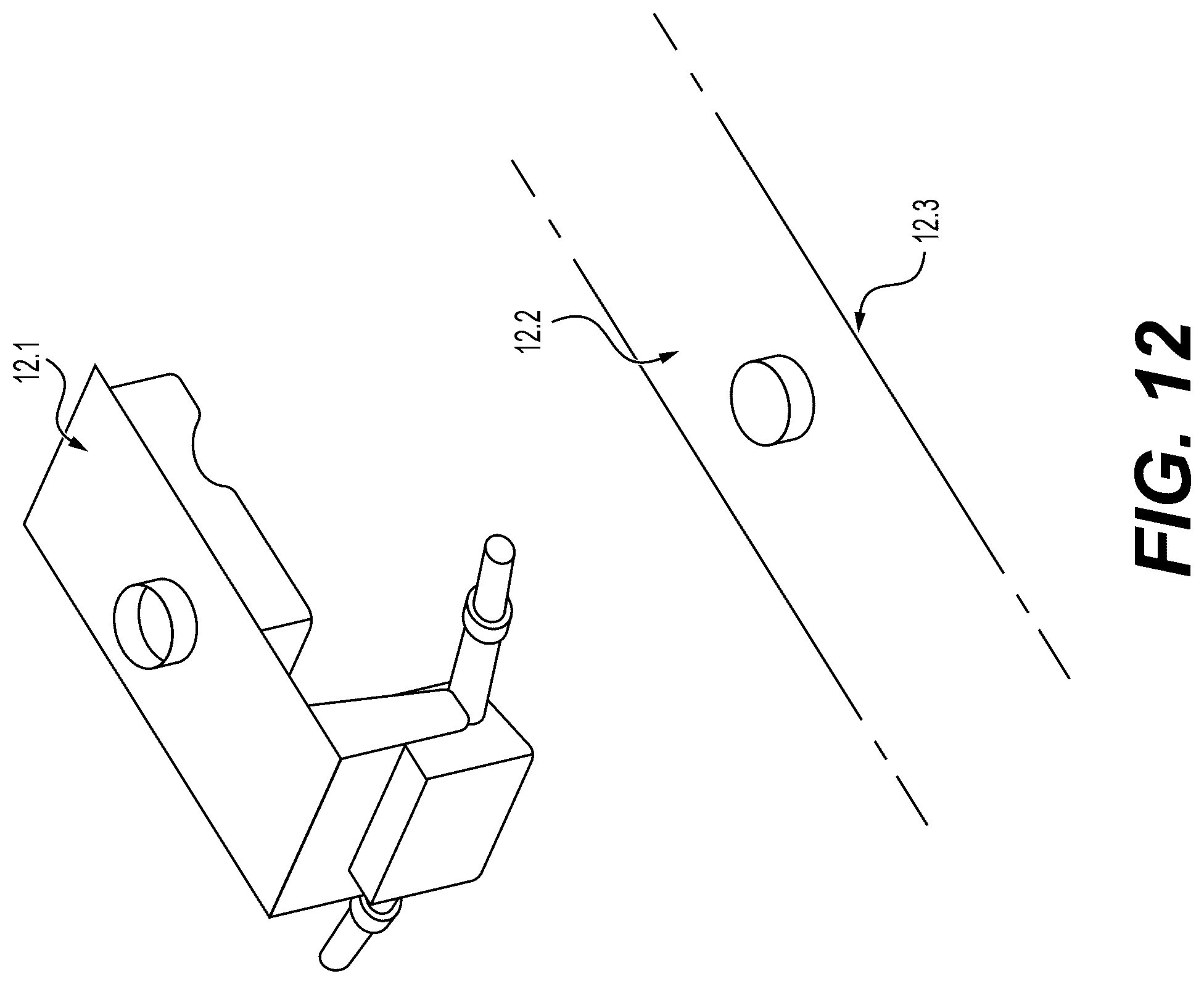 Patent US12378014 Figure 12 – Modular apparatus, design, concept for modules, connection, attachment and capability adding structural add ons for vehicles, structures