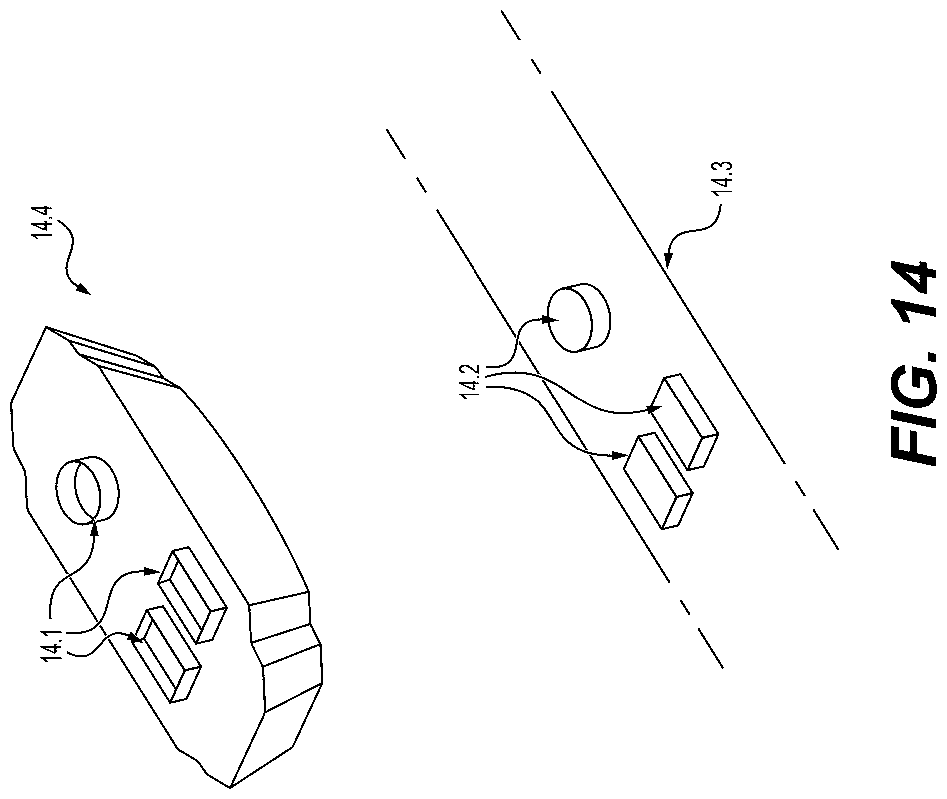 Patent US12378014 Figure 14 – Modular apparatus, design, concept for modules, connection, attachment and capability adding structural add ons for vehicles, structures