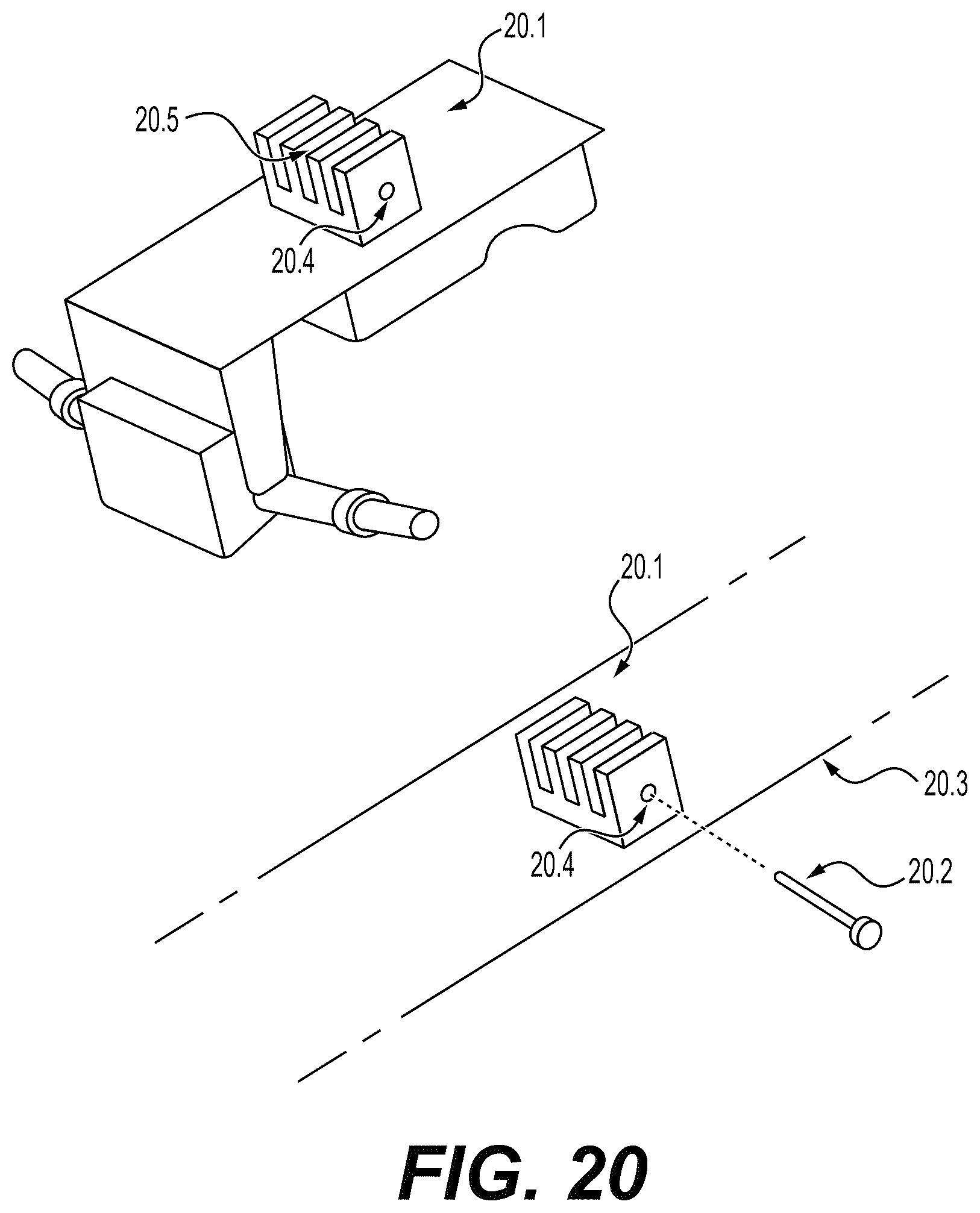 Patent US12378014 Figure 20 – Modular apparatus, design, concept for modules, connection, attachment and capability adding structural add ons for vehicles, structures