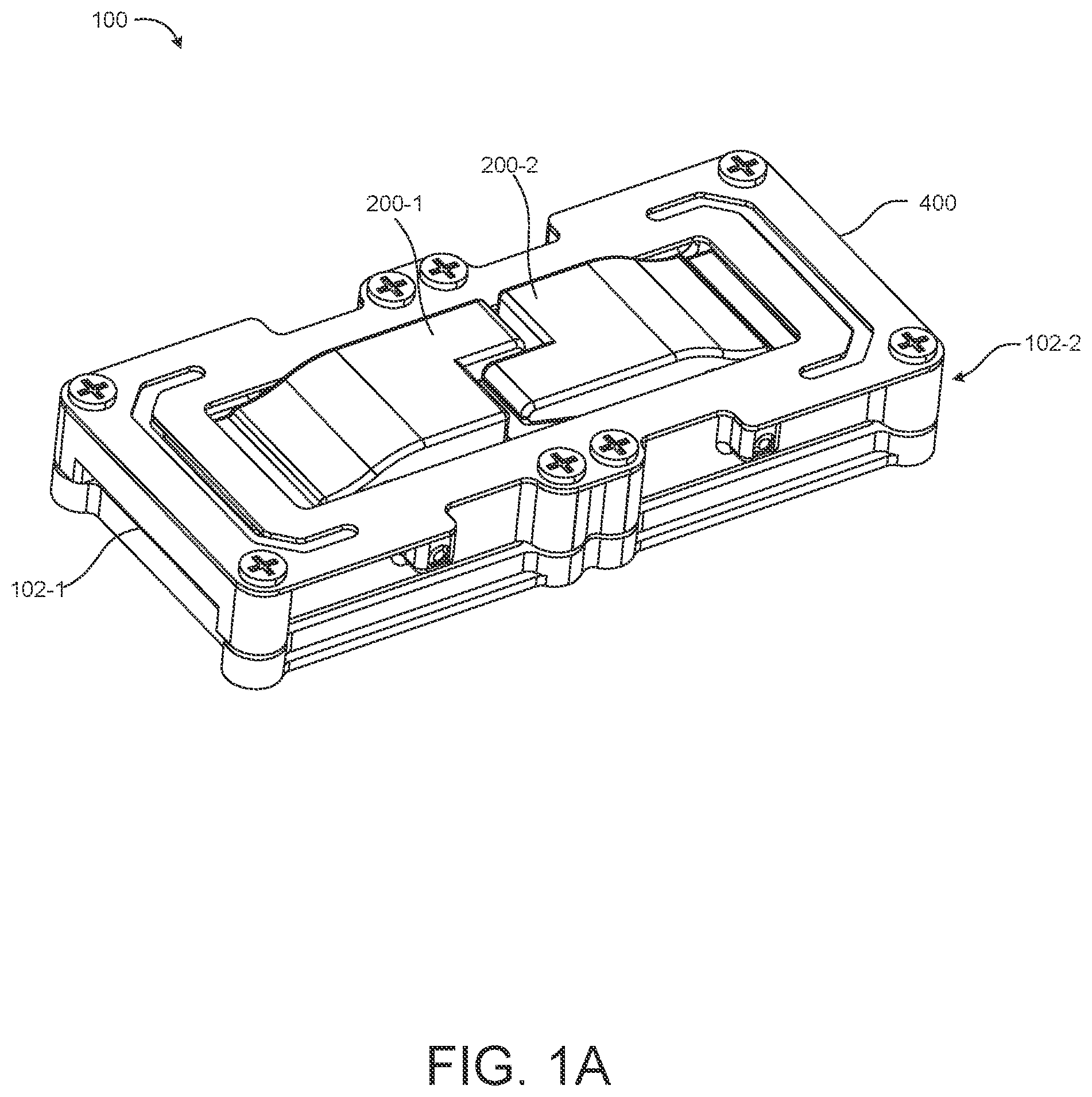 Patent US12378016 Figure 1 – Quick release device