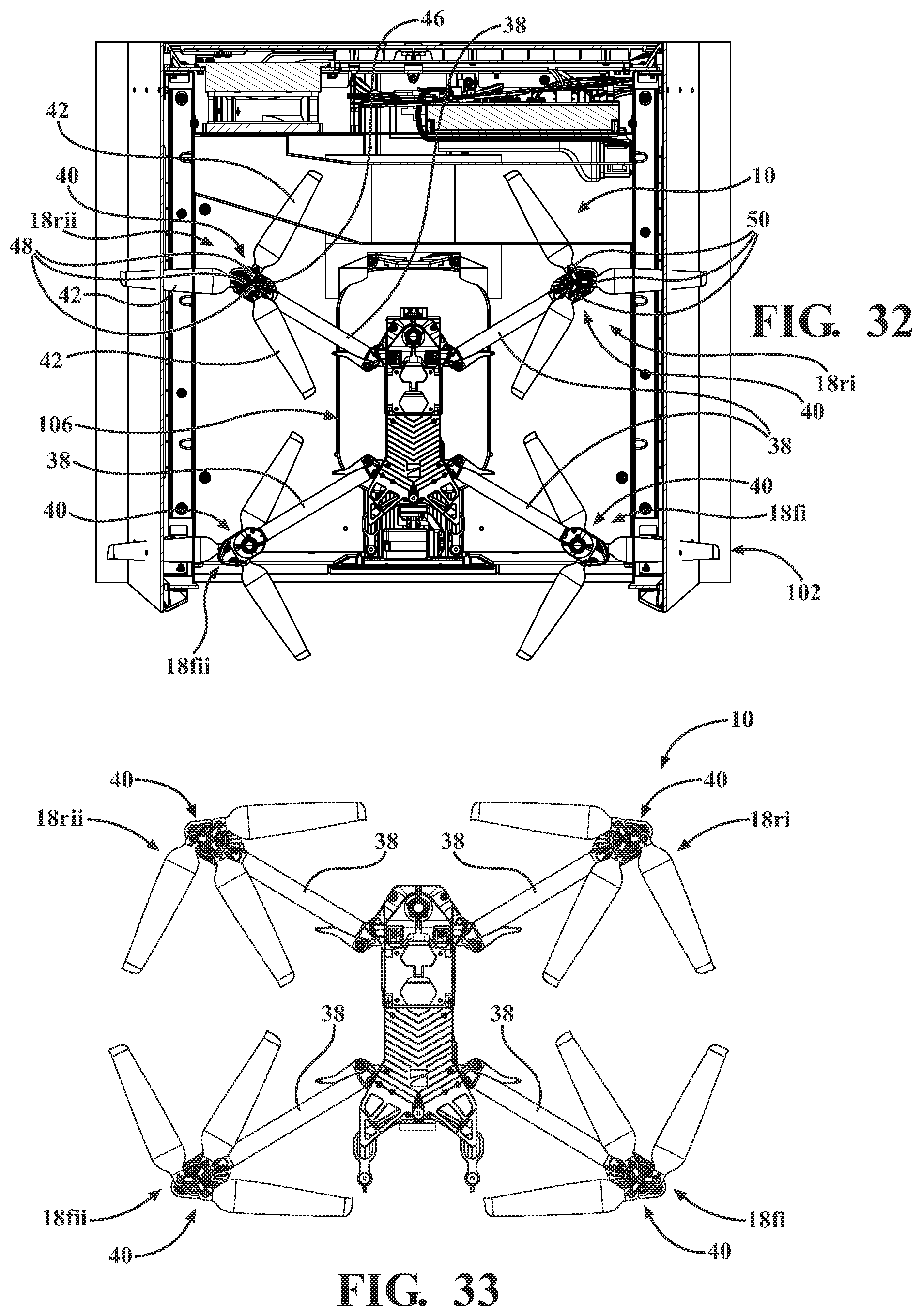 Patent US12378017 Figure 19 – Base stations for unmanned aerial vehicles (UAVs) and pedestals for use therewith