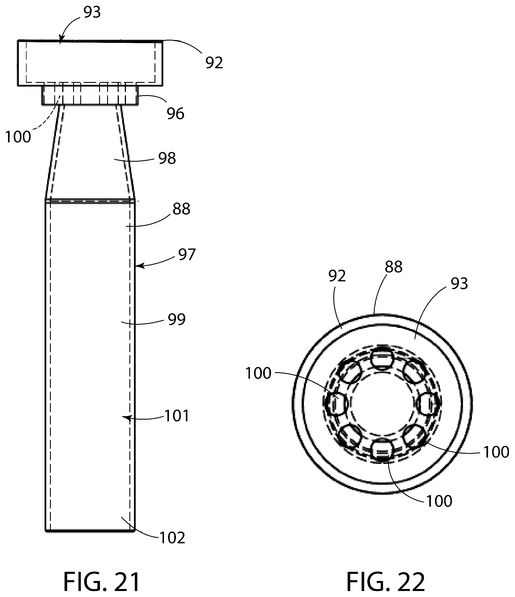 Patent US12378018 Figure 15 – Cartridge filler and capping machine for filling and capping cartridges with consumable fluids