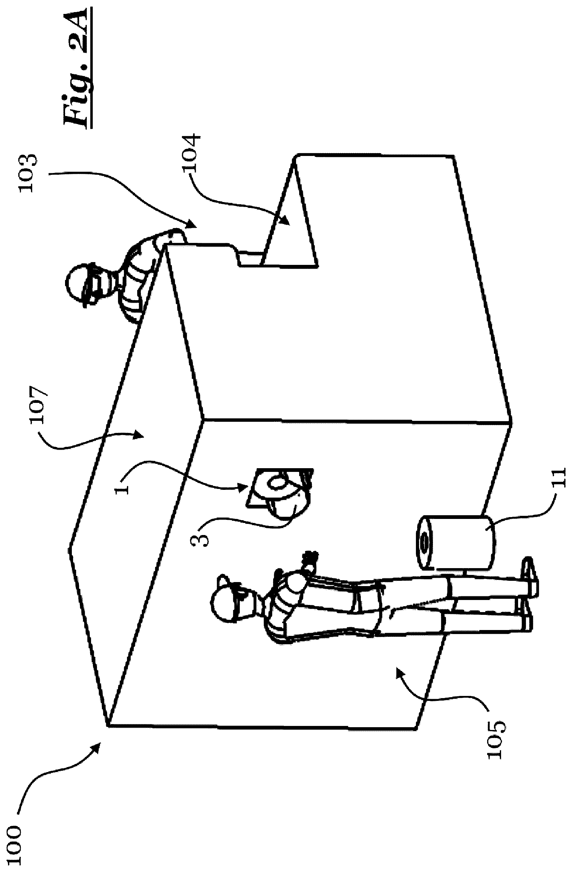 Patent US12378019 Figure 3 – Apparatus for the manual or machine production of a tube-like packaging material and packing station