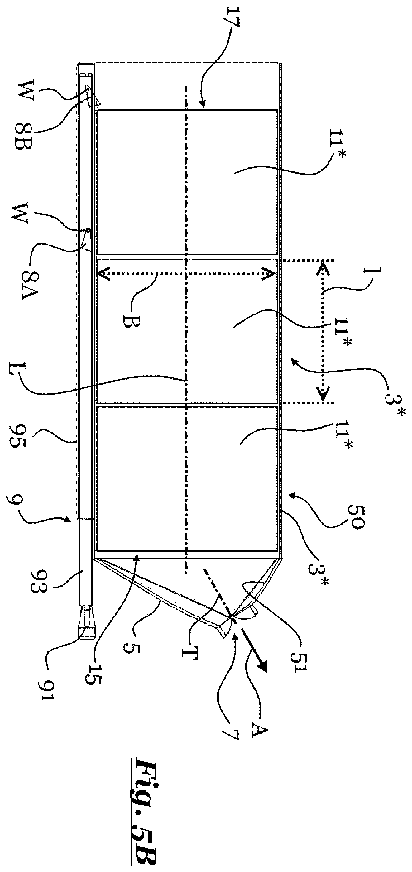 Patent US12378019 Figure 7 – Apparatus for the manual or machine production of a tube-like packaging material and packing station