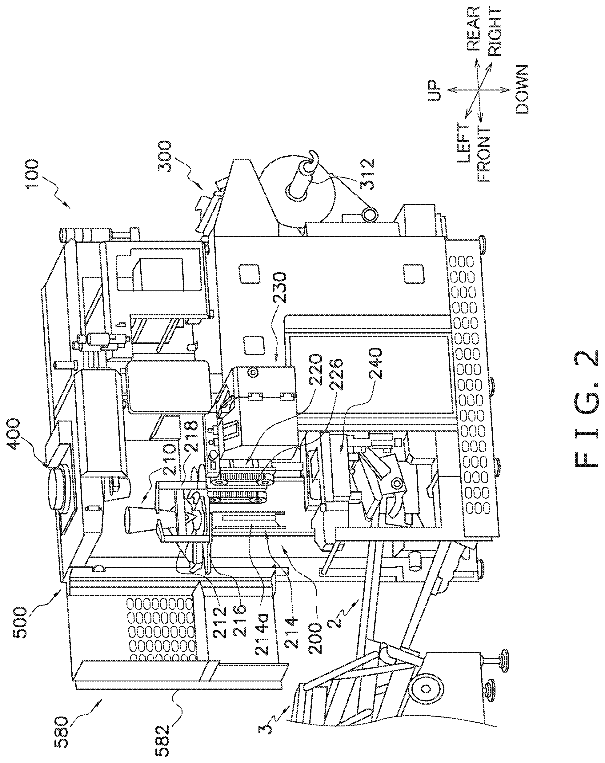 Patent US12378020 Figure 2 – Bagmaking and packaging apparatus