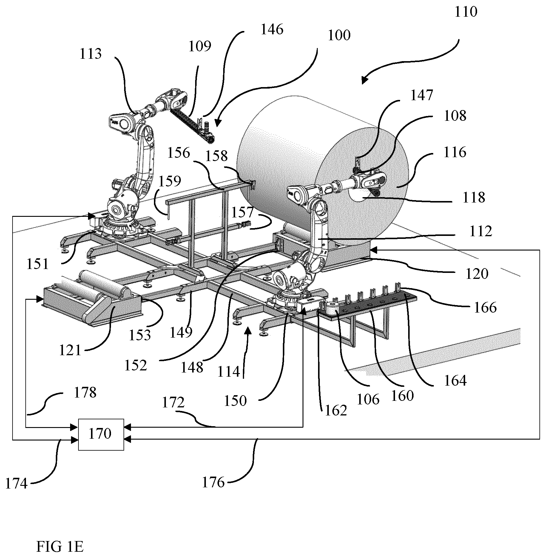 Patent US12378021 Figure 3 – Robot tool and method for coil packaging
