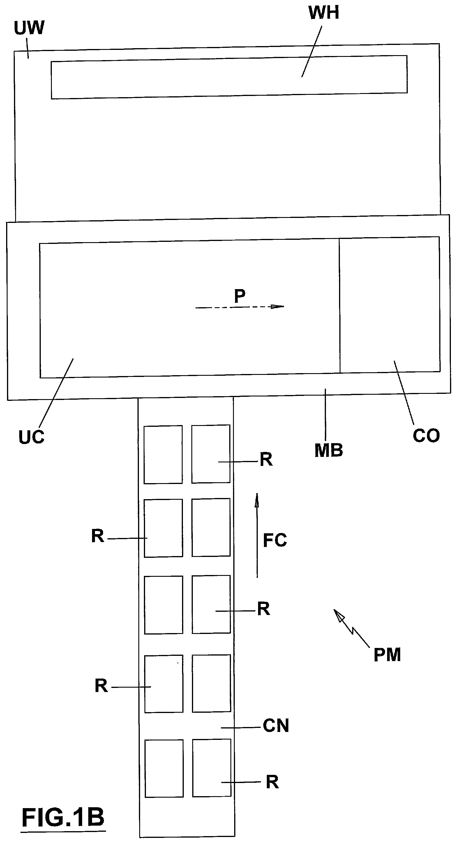 Patent US12378022 Figure 2 – Packaging machine