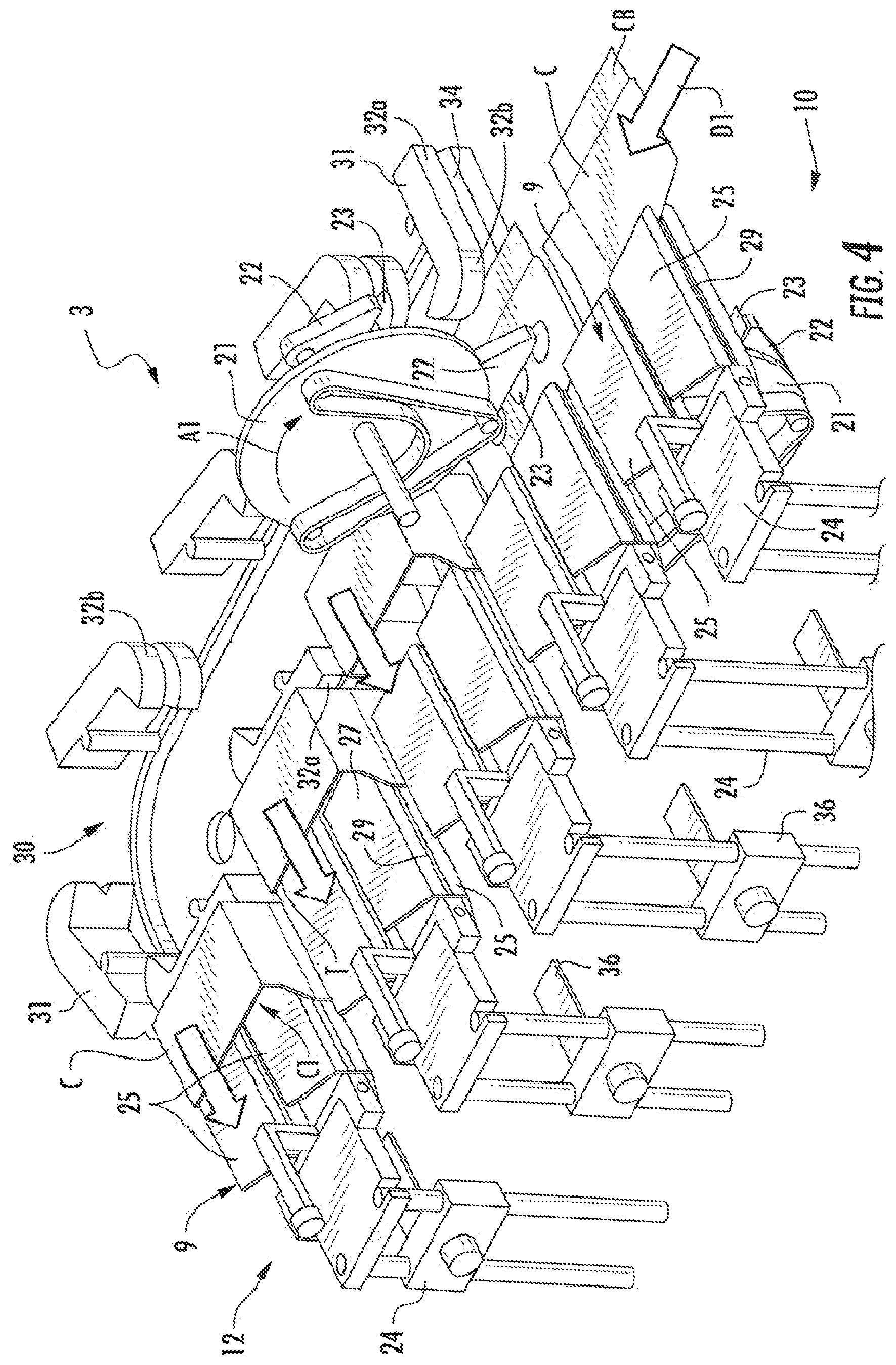 Patent US12378023 Figure 4 – Packaging system