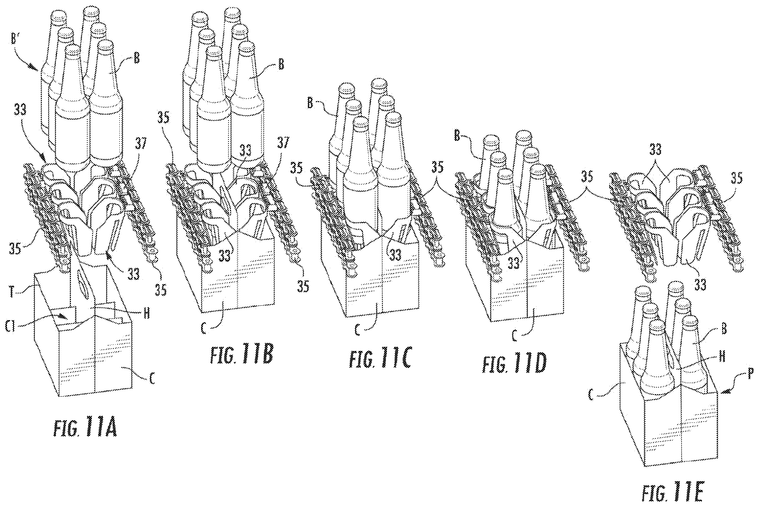 Patent US12378023 Figure 9 – Packaging system