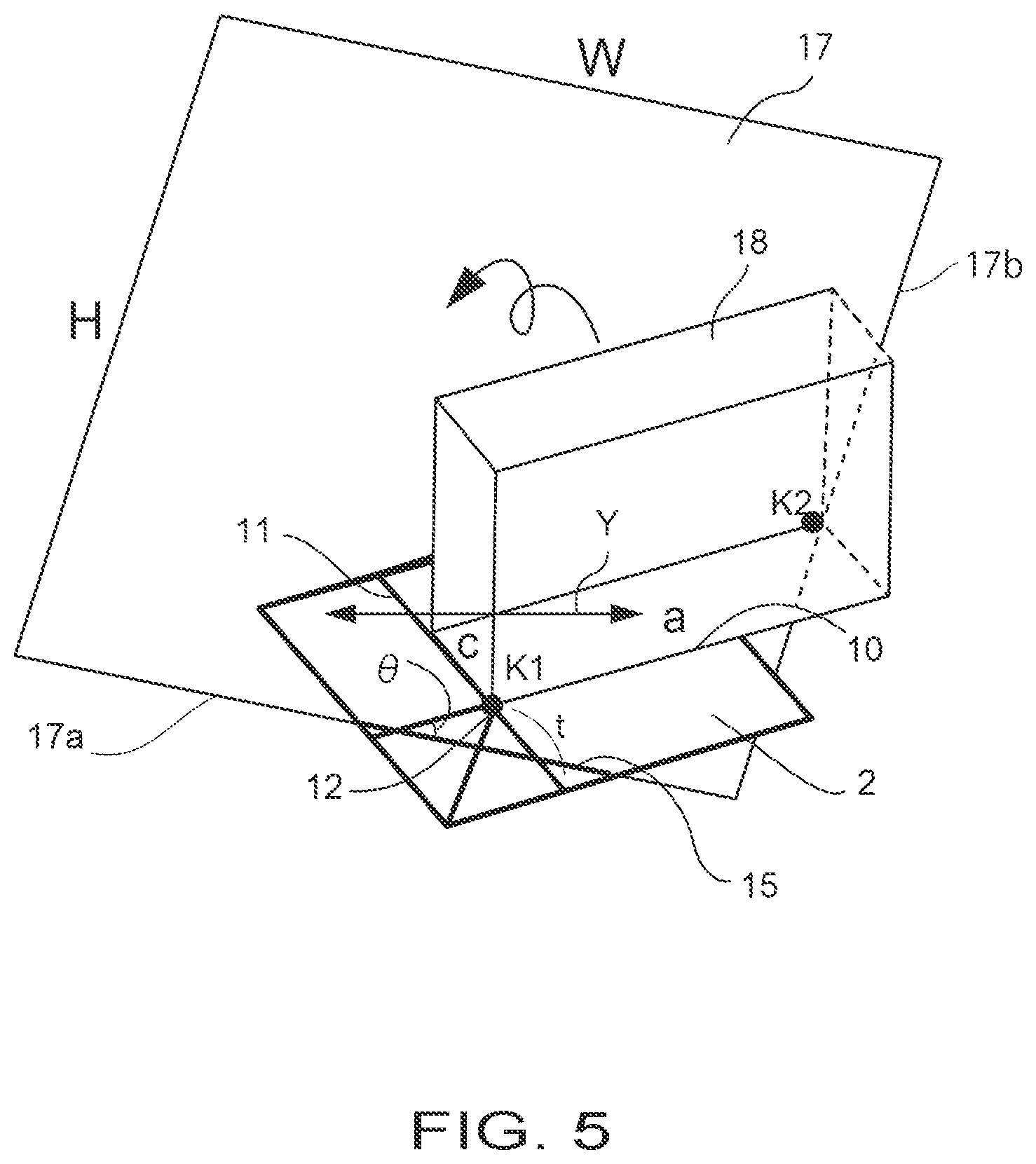 Patent US12378026 Figure 3 – Creasing tool and gift wrapping method using said creasing tool