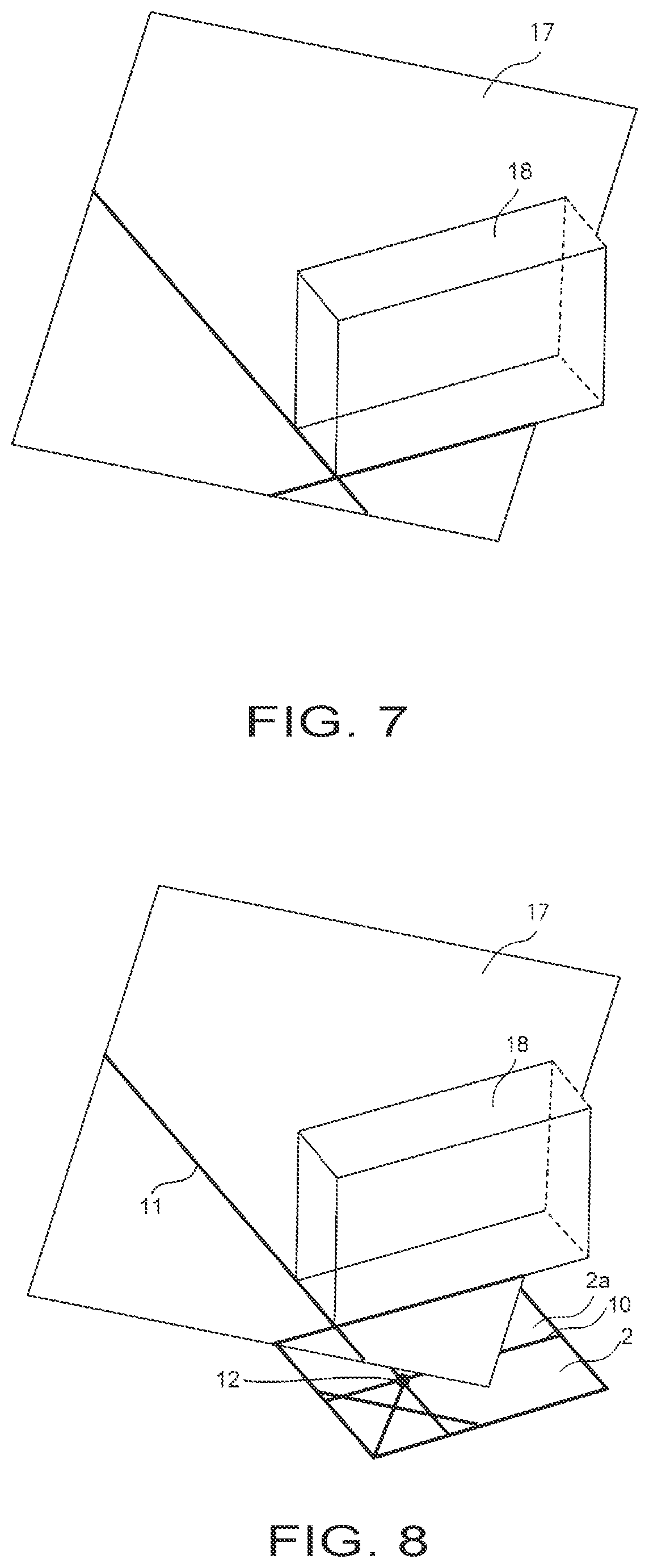 Patent US12378026 Figure 5 – Creasing tool and gift wrapping method using said creasing tool