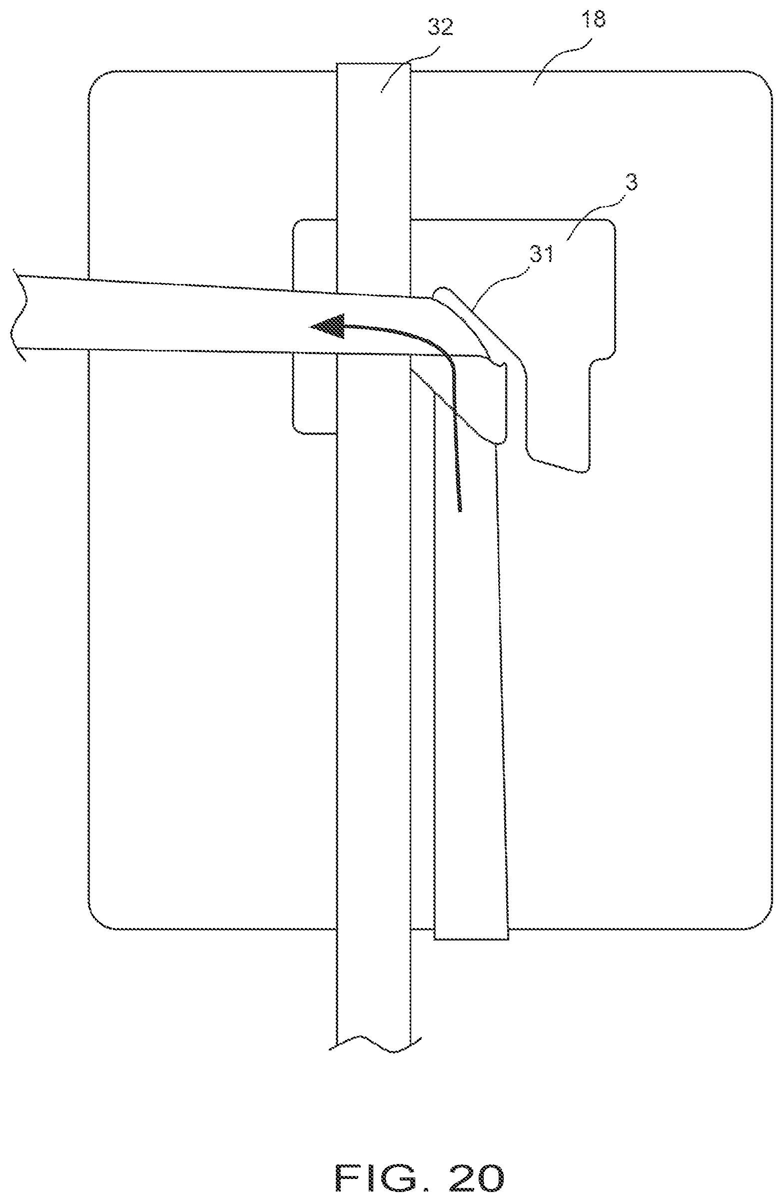 Patent US12378026 Figure 13 – Creasing tool and gift wrapping method using said creasing tool